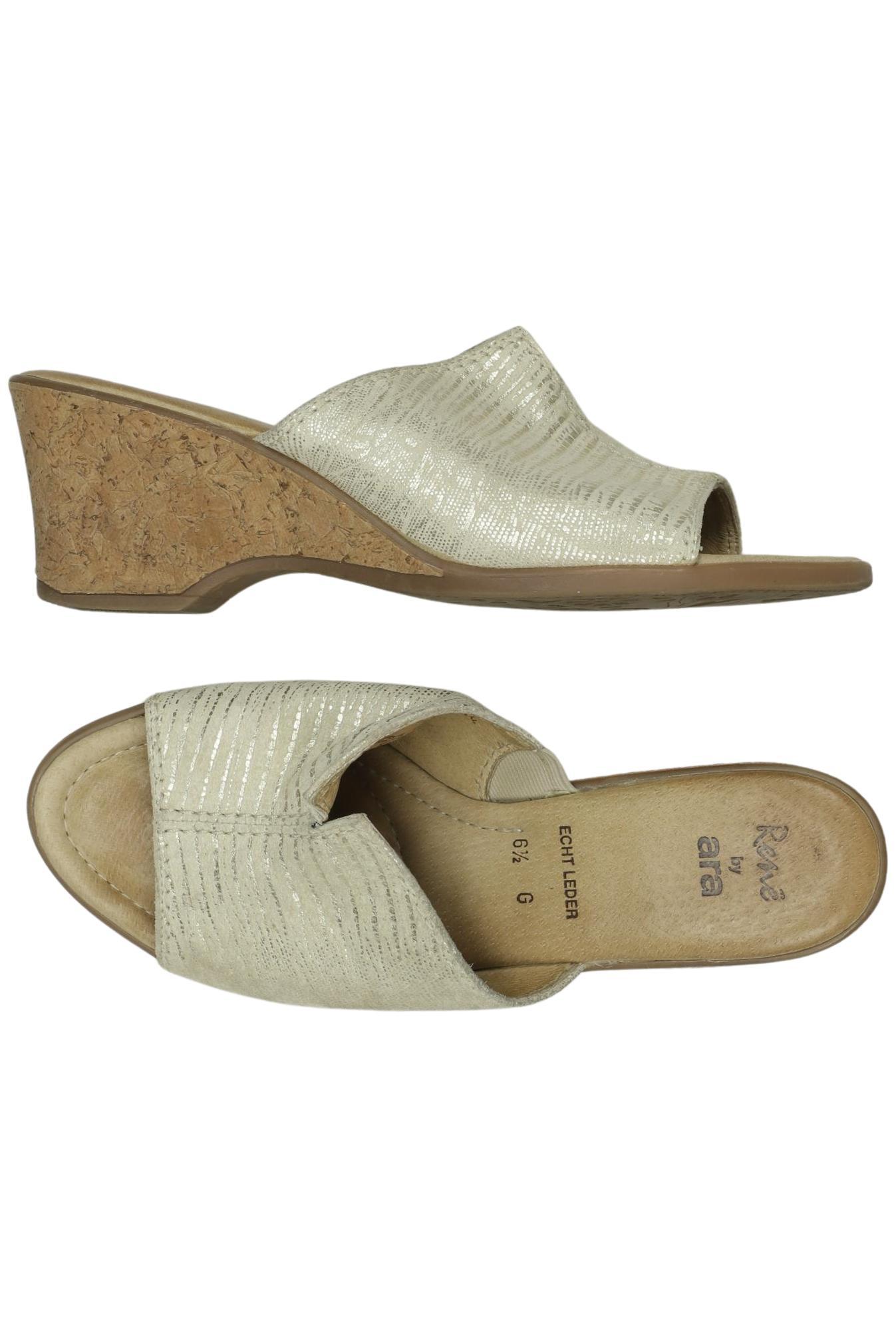 

Ara Damen Sandale, silber, Gr. 6.5