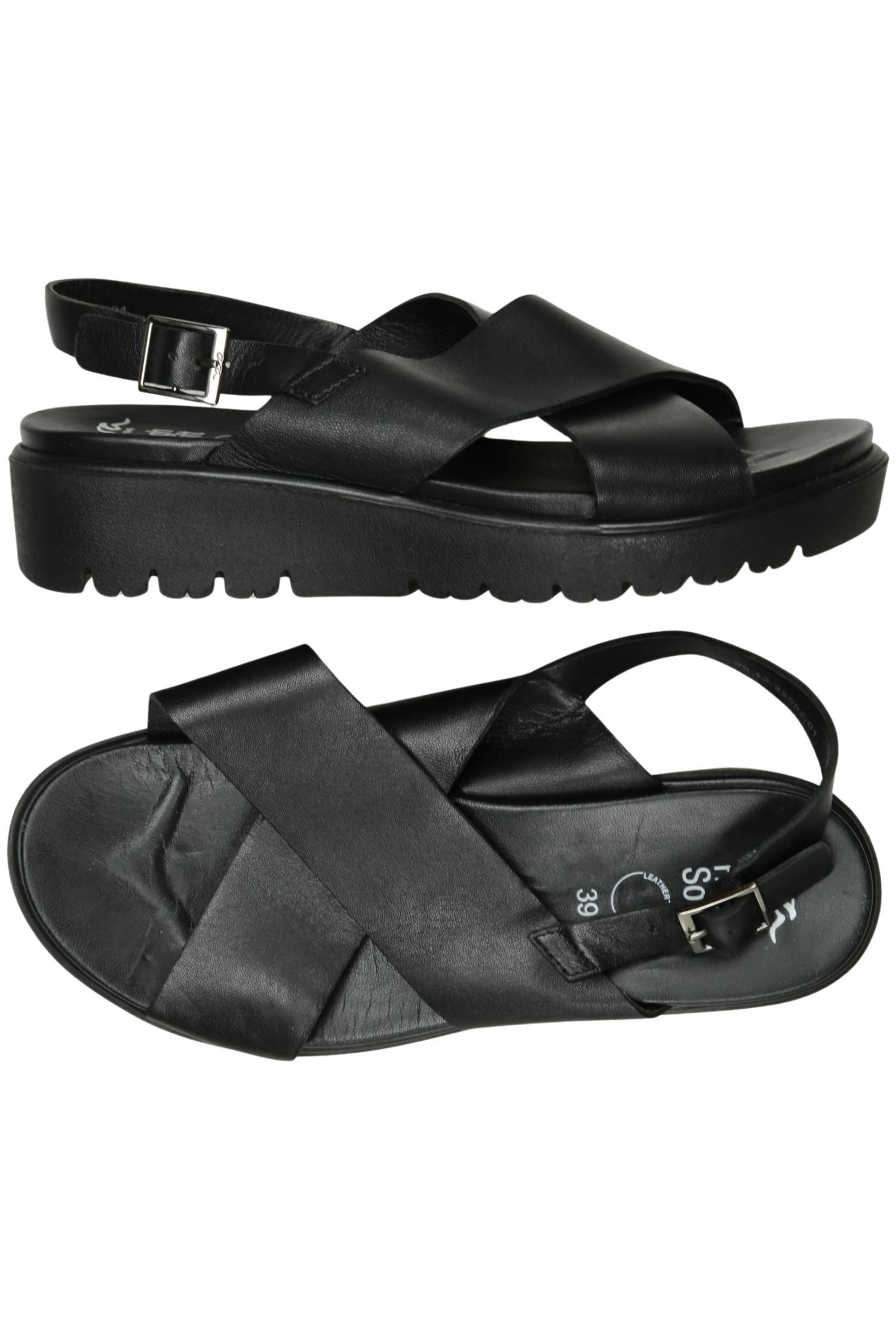 

Ara Damen Sandale, schwarz, Gr. 39