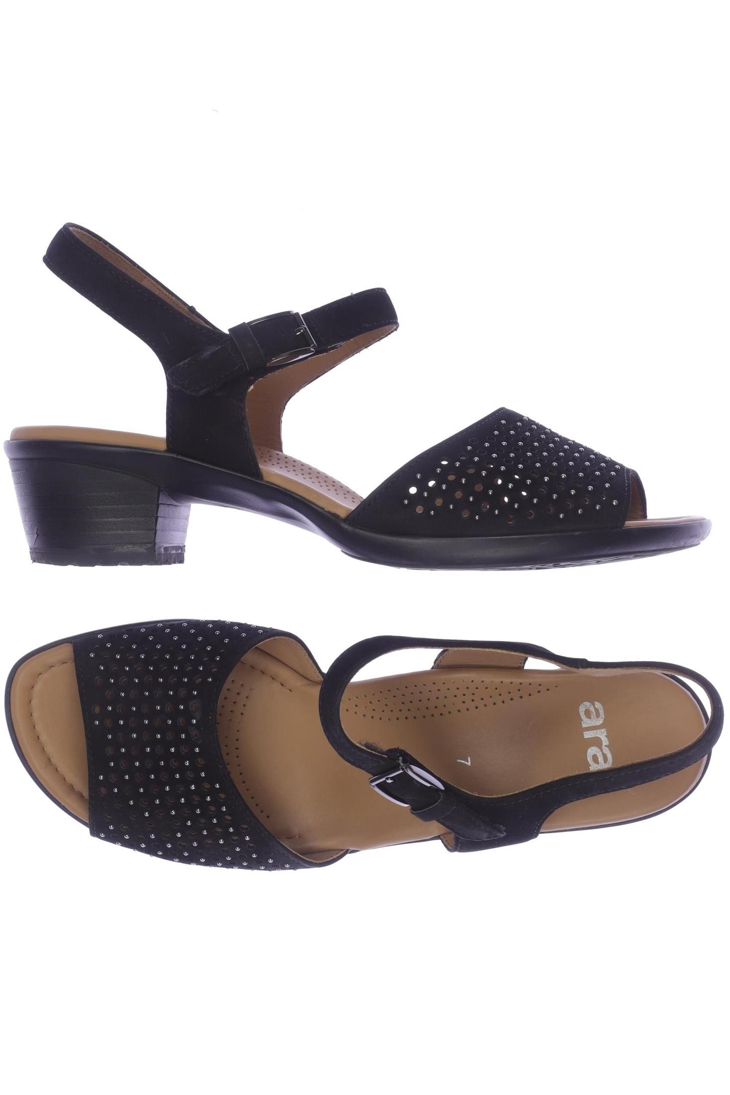 

Ara Damen Sandale, schwarz, Gr. 41