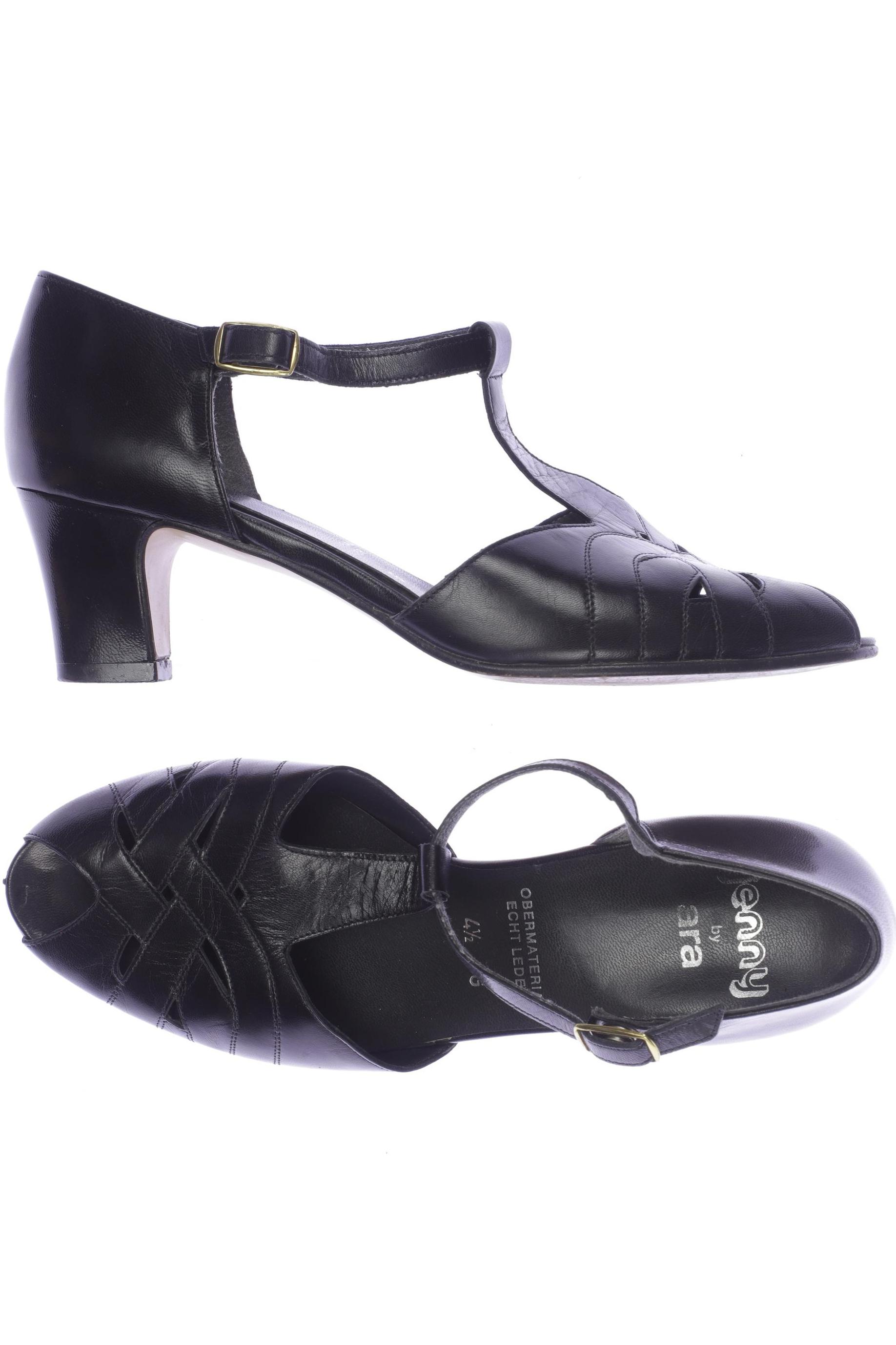 

Ara Damen Sandale, schwarz, Gr. 4.5
