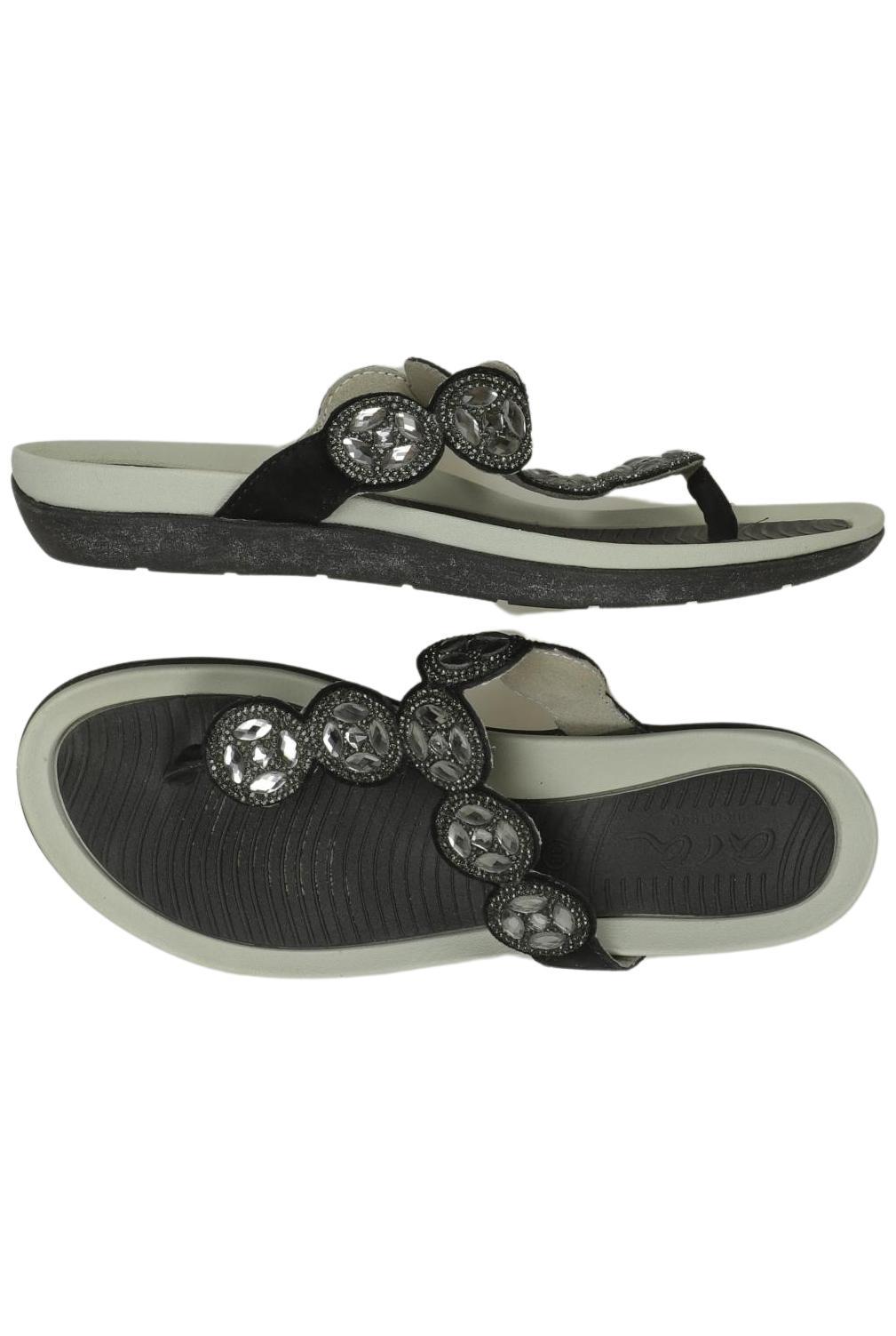 

Ara Damen Sandale, schwarz, Gr. 38