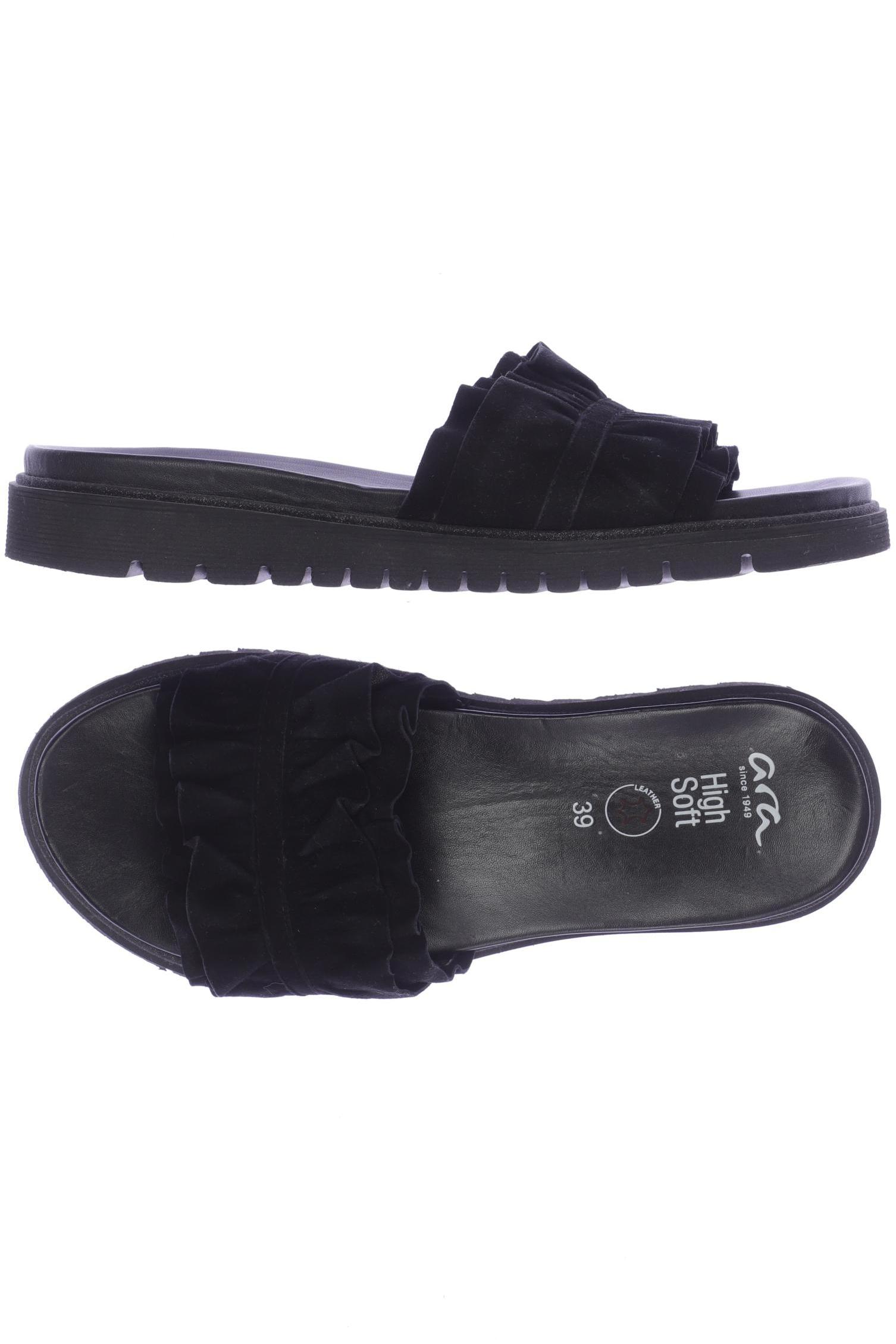 

Ara Damen Sandale, schwarz, Gr. 39