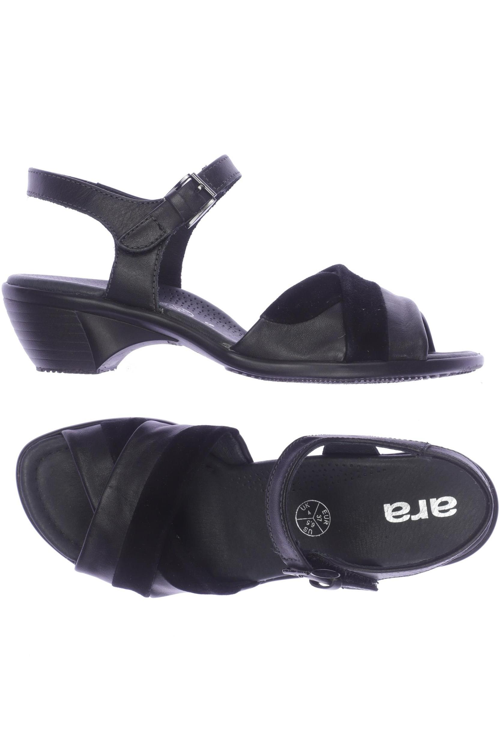 

Ara Damen Sandale, schwarz, Gr. 37