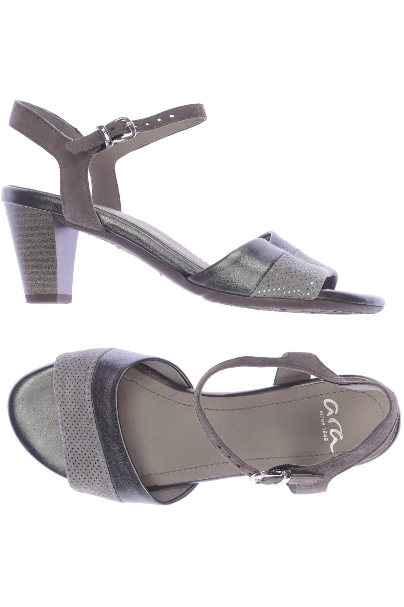

Ara Damen Sandale, grau, Gr. 4.5
