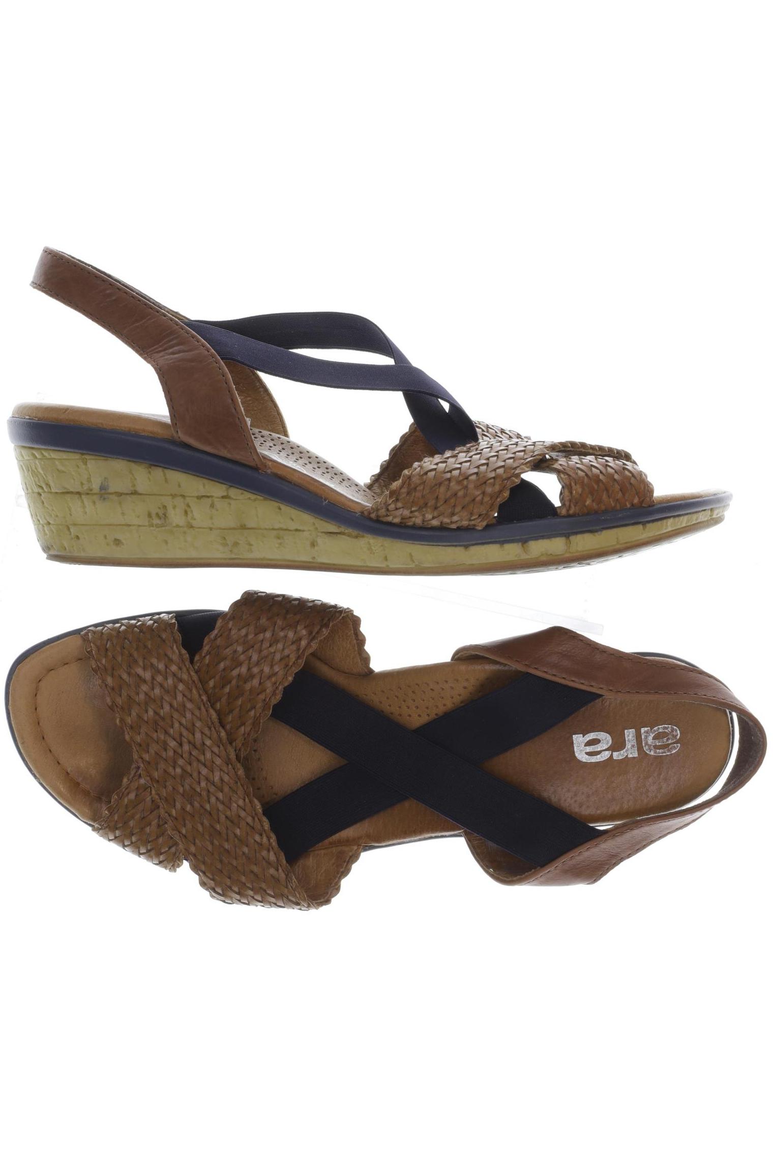 

Ara Damen Sandale, braun, Gr. 38