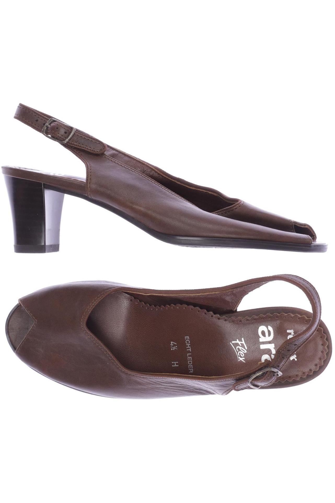 

Ara Damen Sandale, braun, Gr. 4.5
