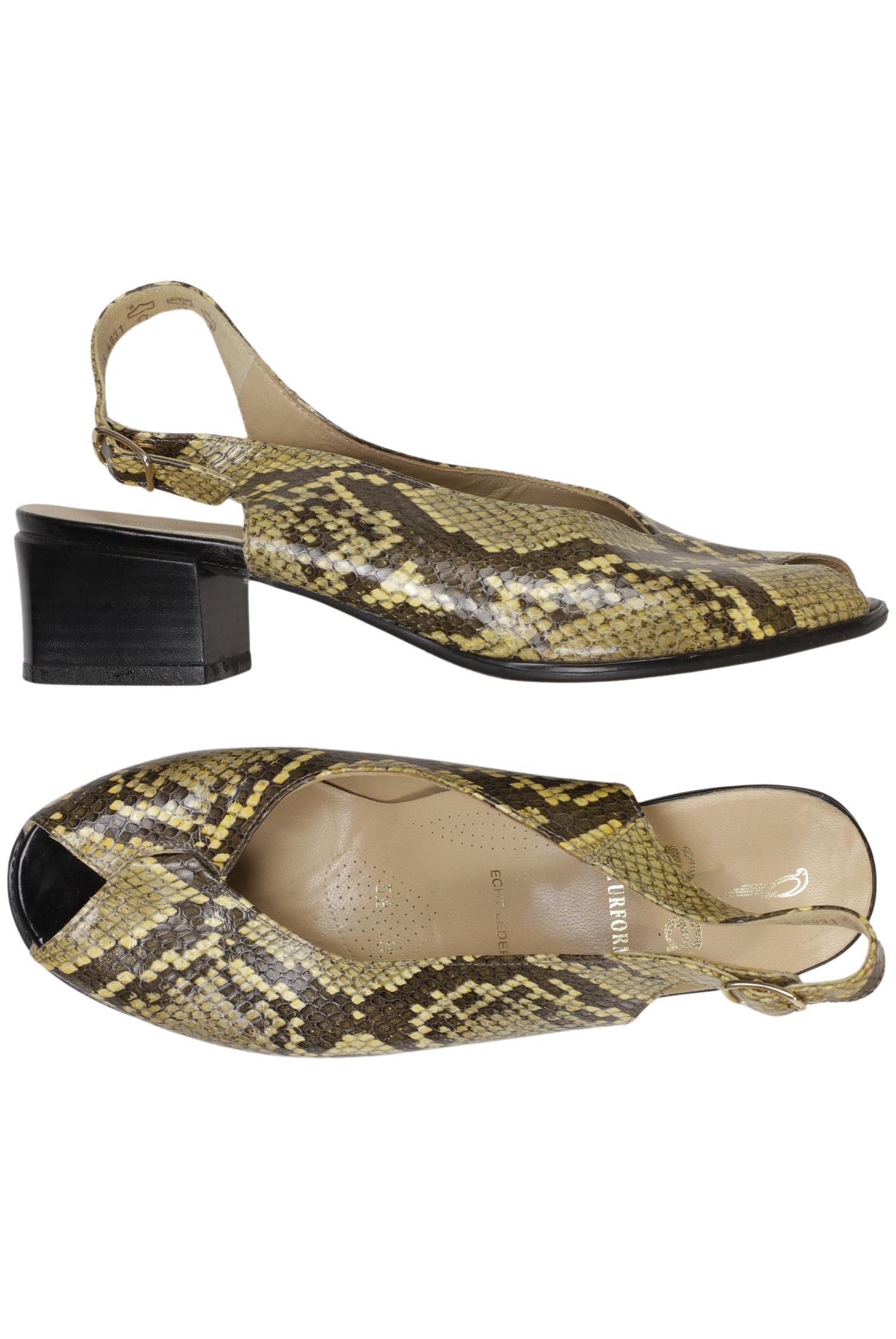 

Ara Damen Sandale, gelb, Gr. 5.5