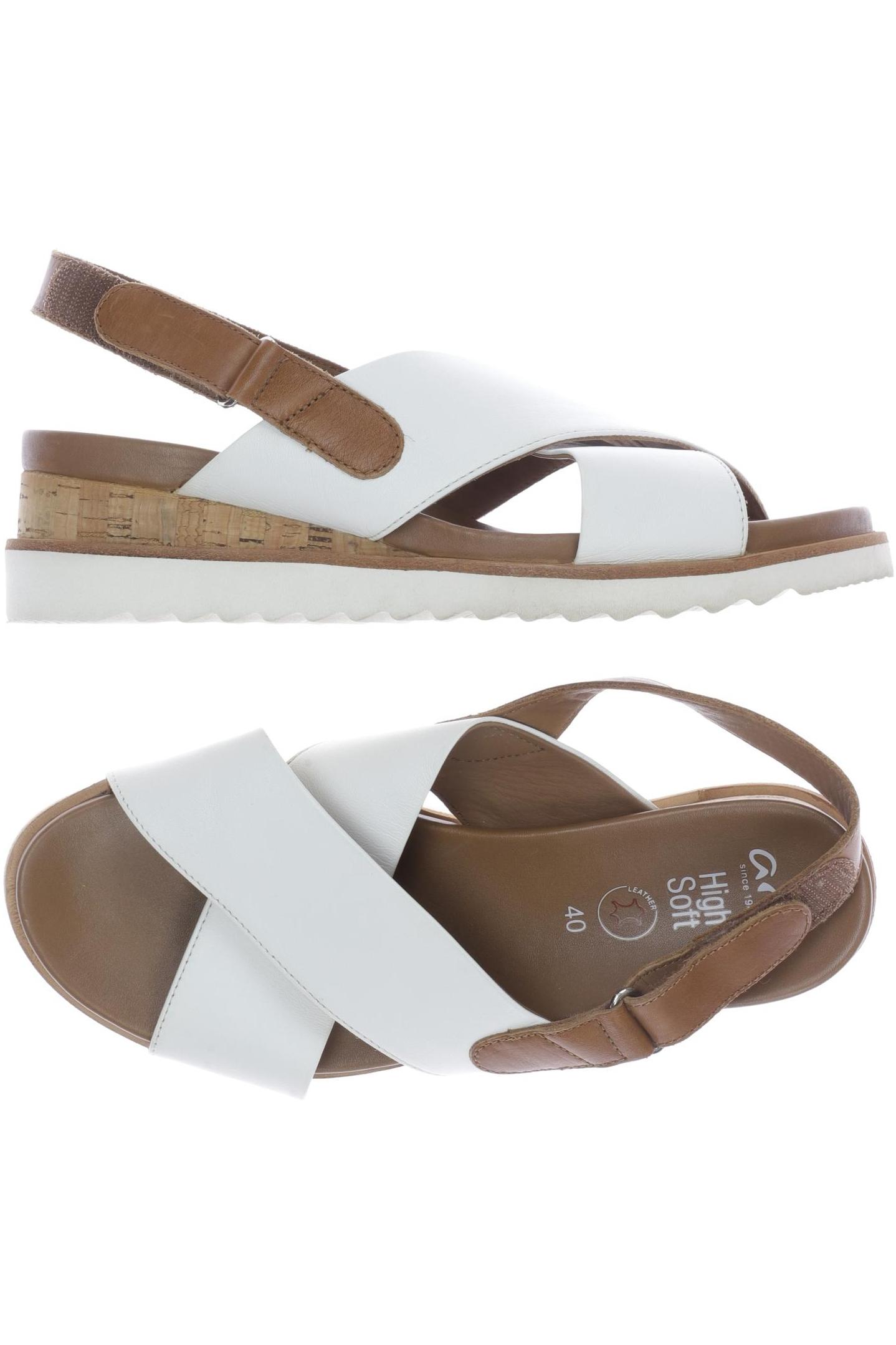 

Ara Damen Sandale, weiß, Gr. 40