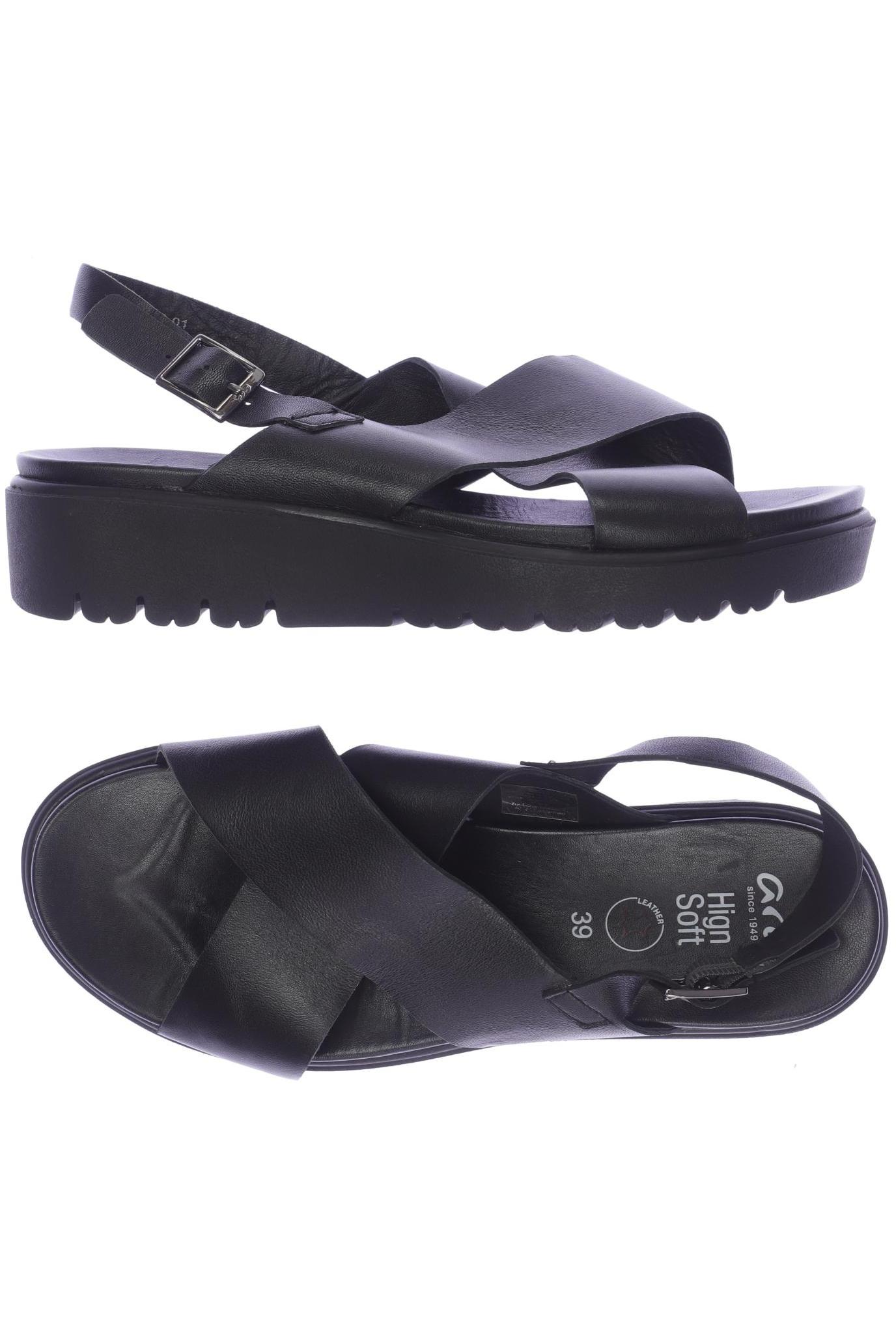 

Ara Damen Sandale, schwarz, Gr. 39
