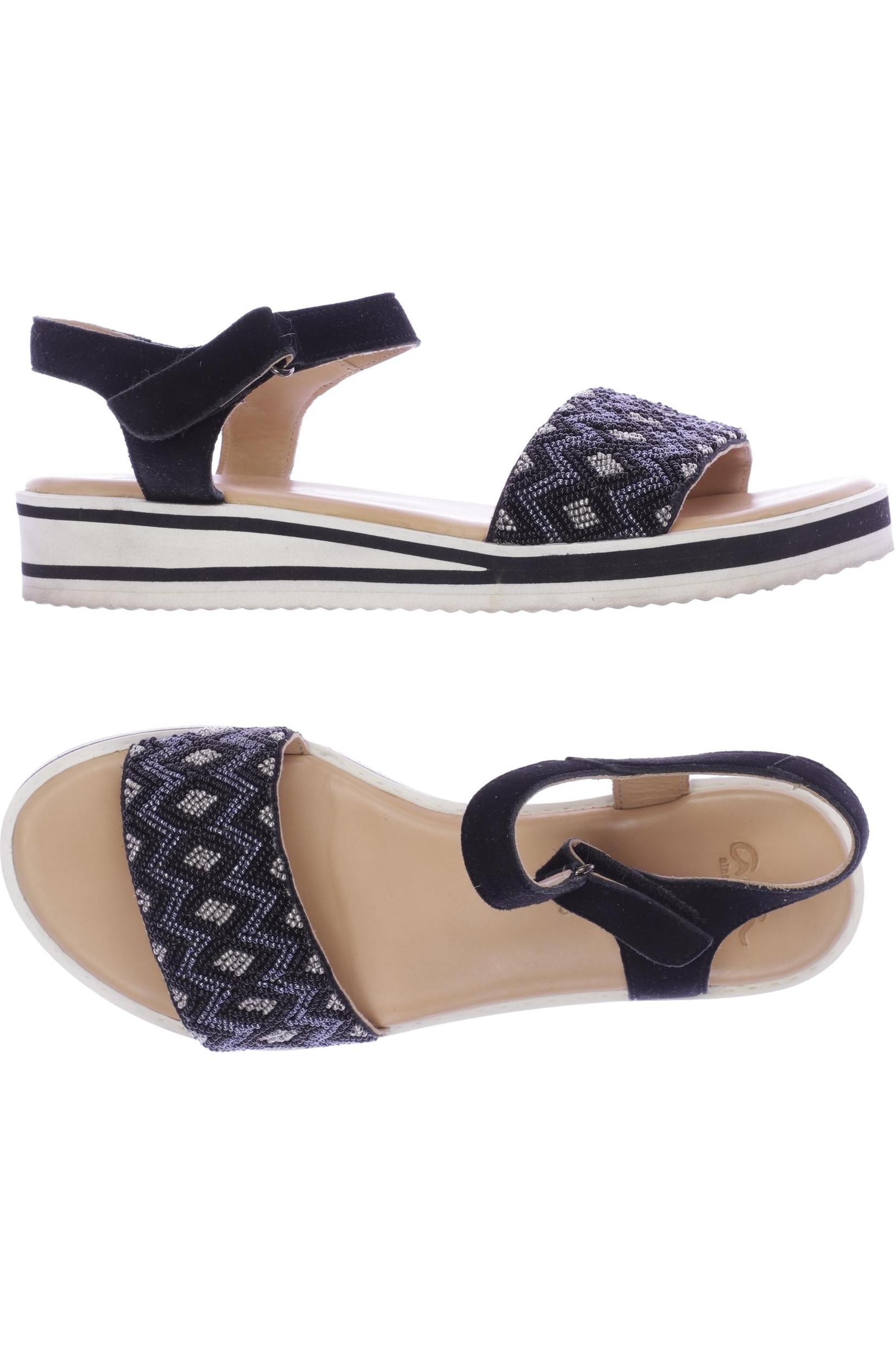 

Ara Damen Sandale, schwarz, Gr. 5