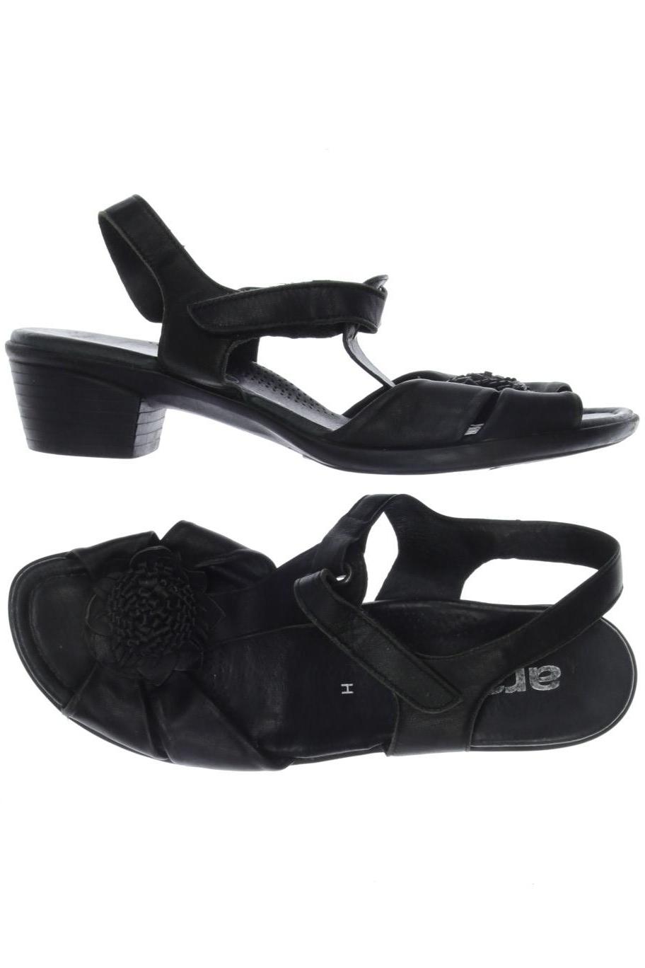 

Ara Damen Sandale, schwarz, Gr. 40