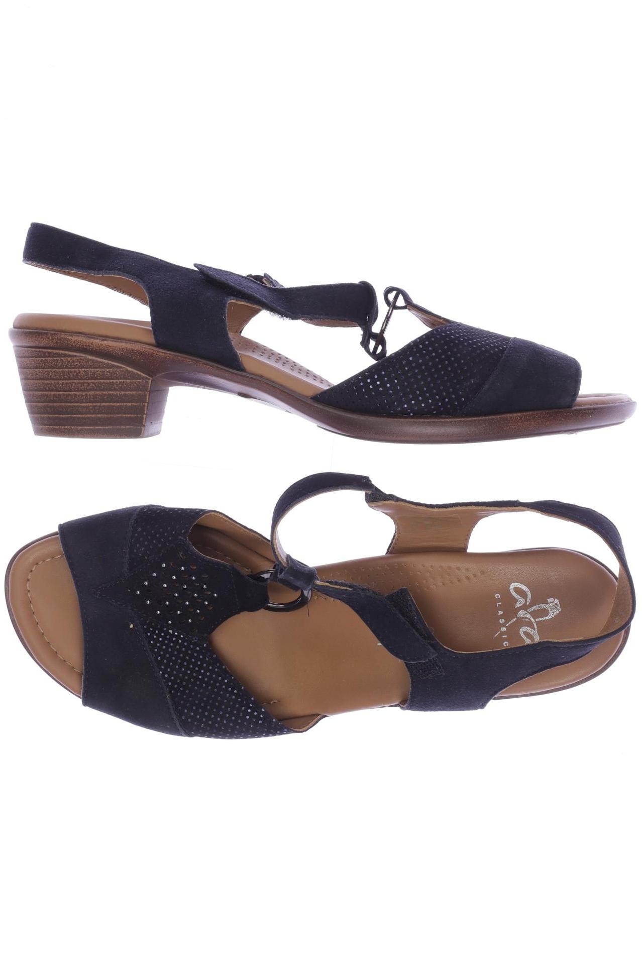 

Ara Damen Sandale, marineblau, Gr. 39