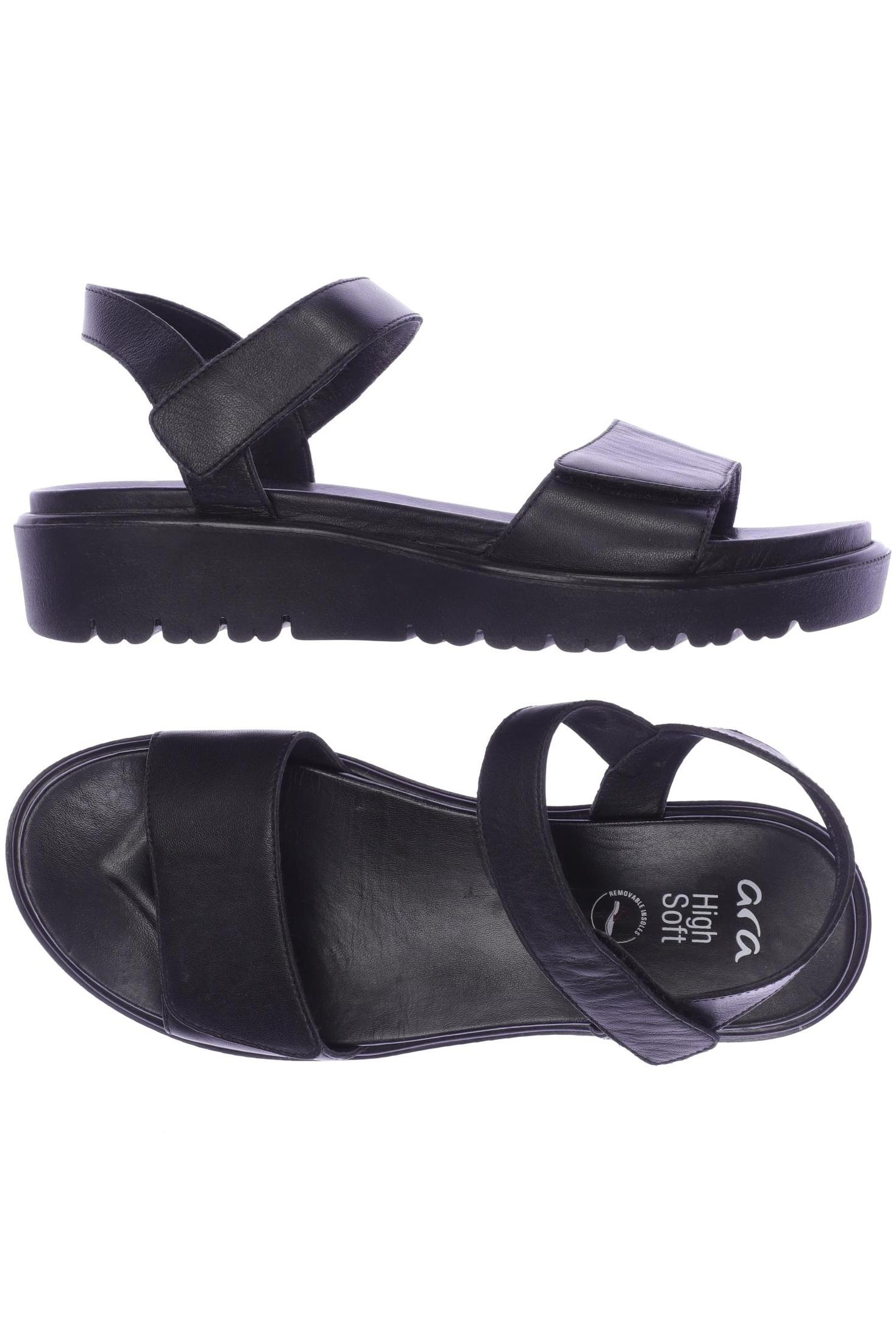 

Ara Damen Sandale, schwarz, Gr. 40
