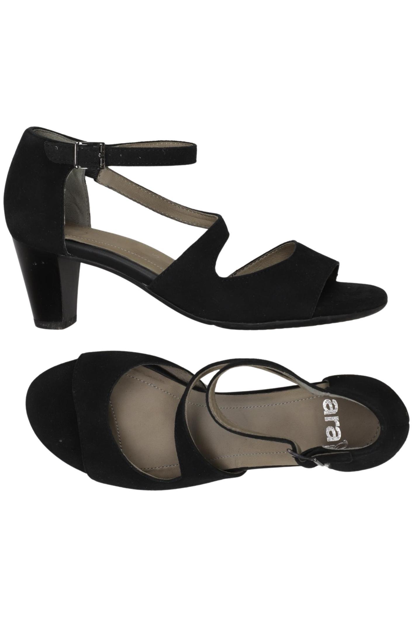 

Ara Damen Sandale, schwarz, Gr. 5