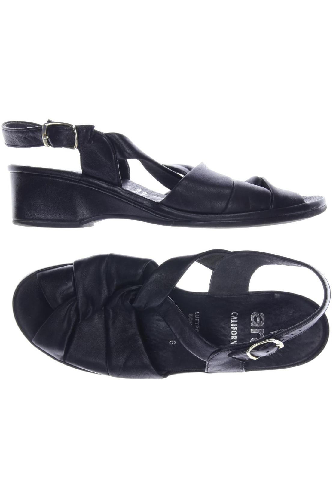 

Ara Damen Sandale, schwarz, Gr. 5