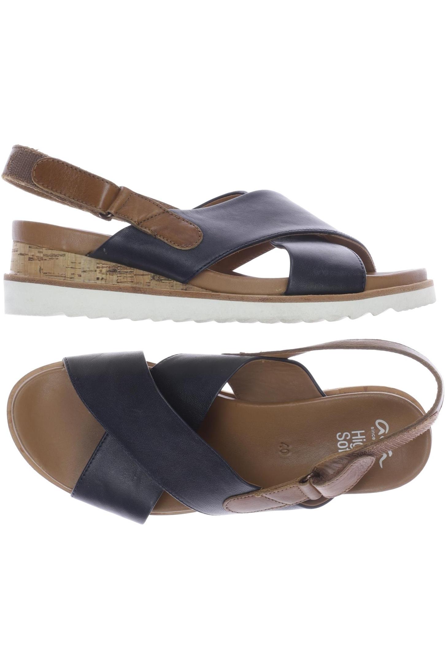 

Ara Damen Sandale, marineblau, Gr. 40