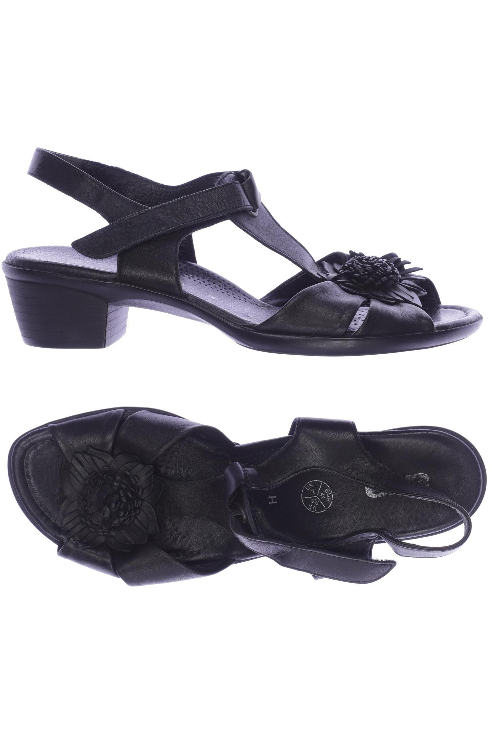 

Ara Damen Sandale, schwarz, Gr. 41