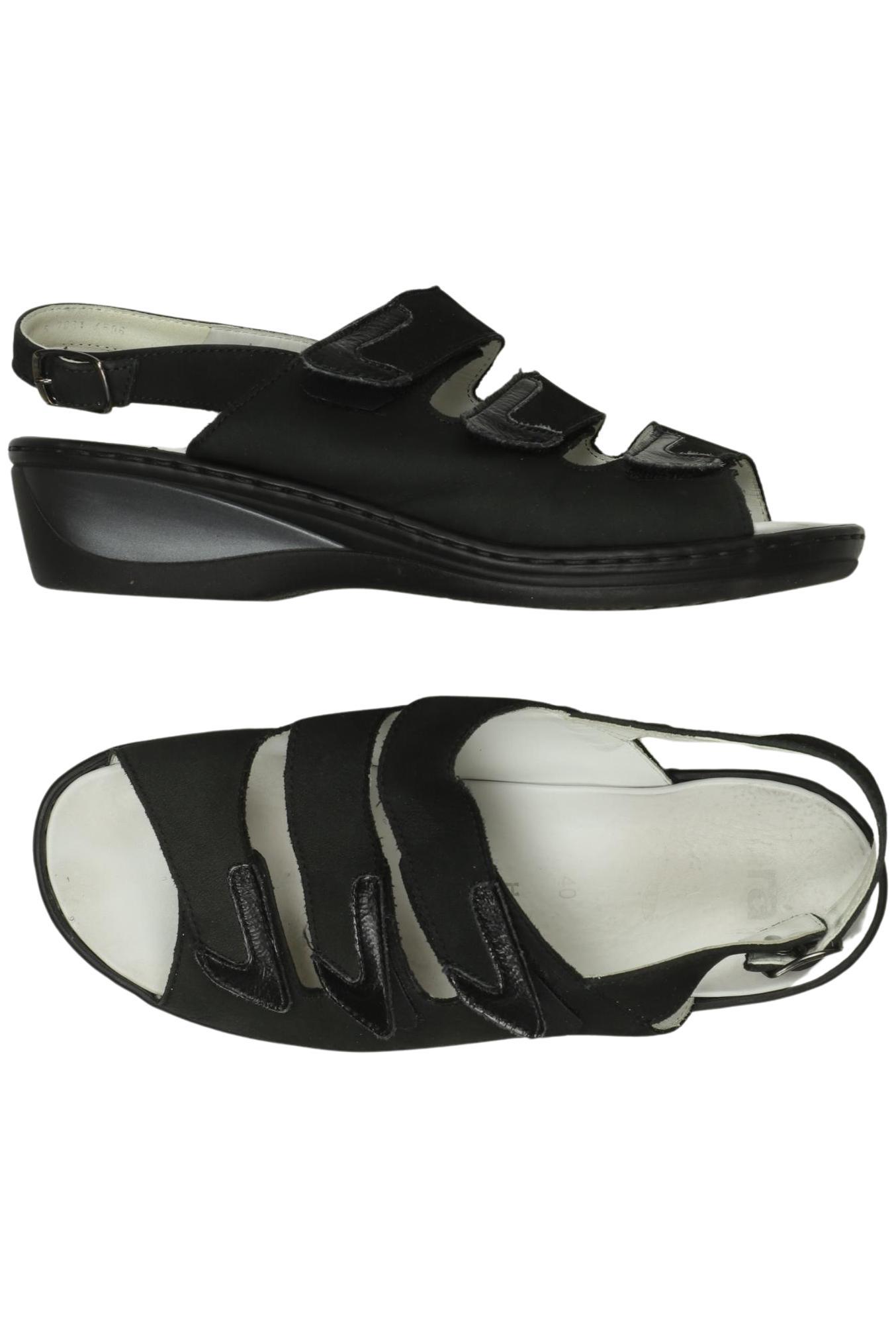 

Ara Damen Sandale, schwarz, Gr. 40