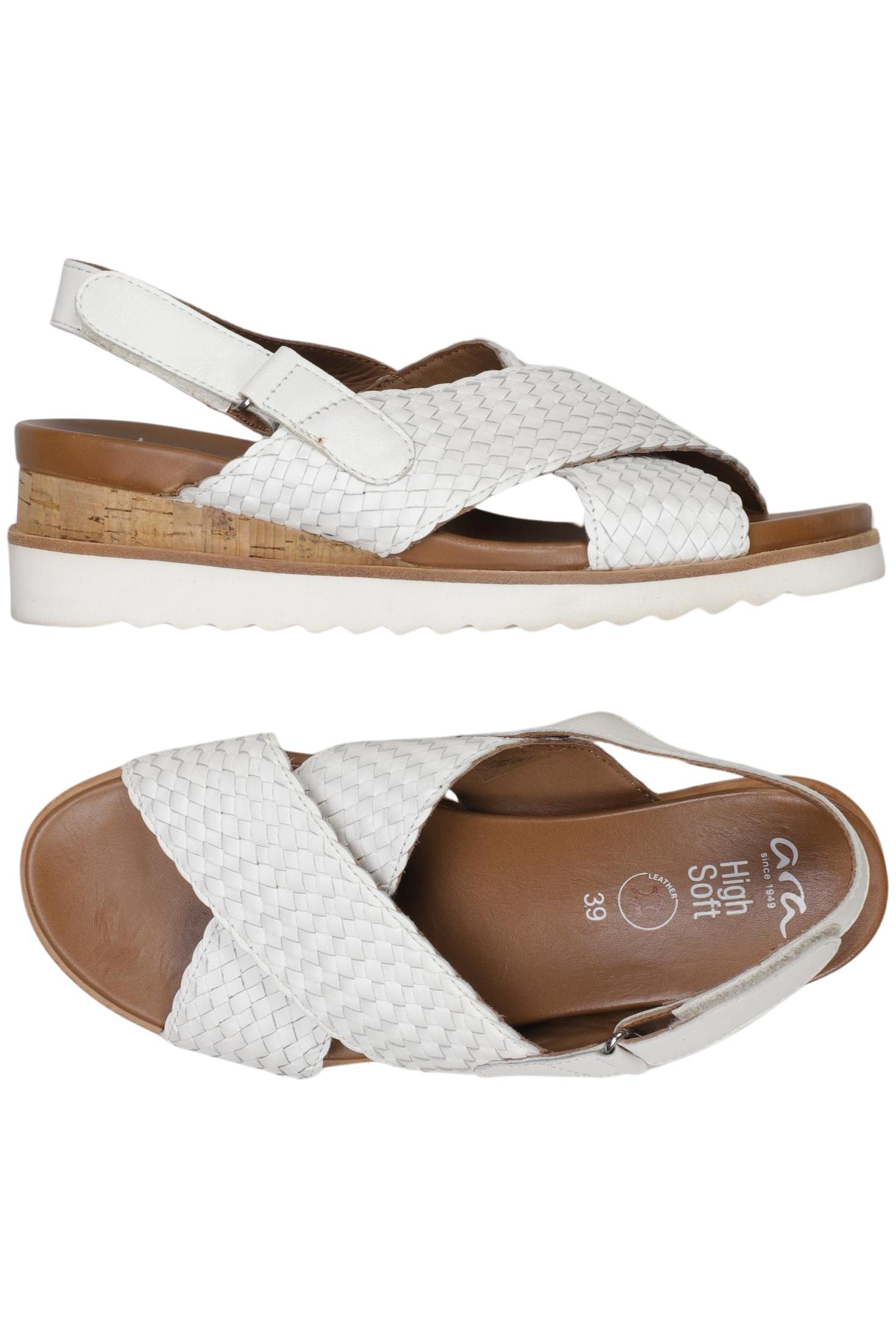 

Ara Damen Sandale, weiß, Gr. 39