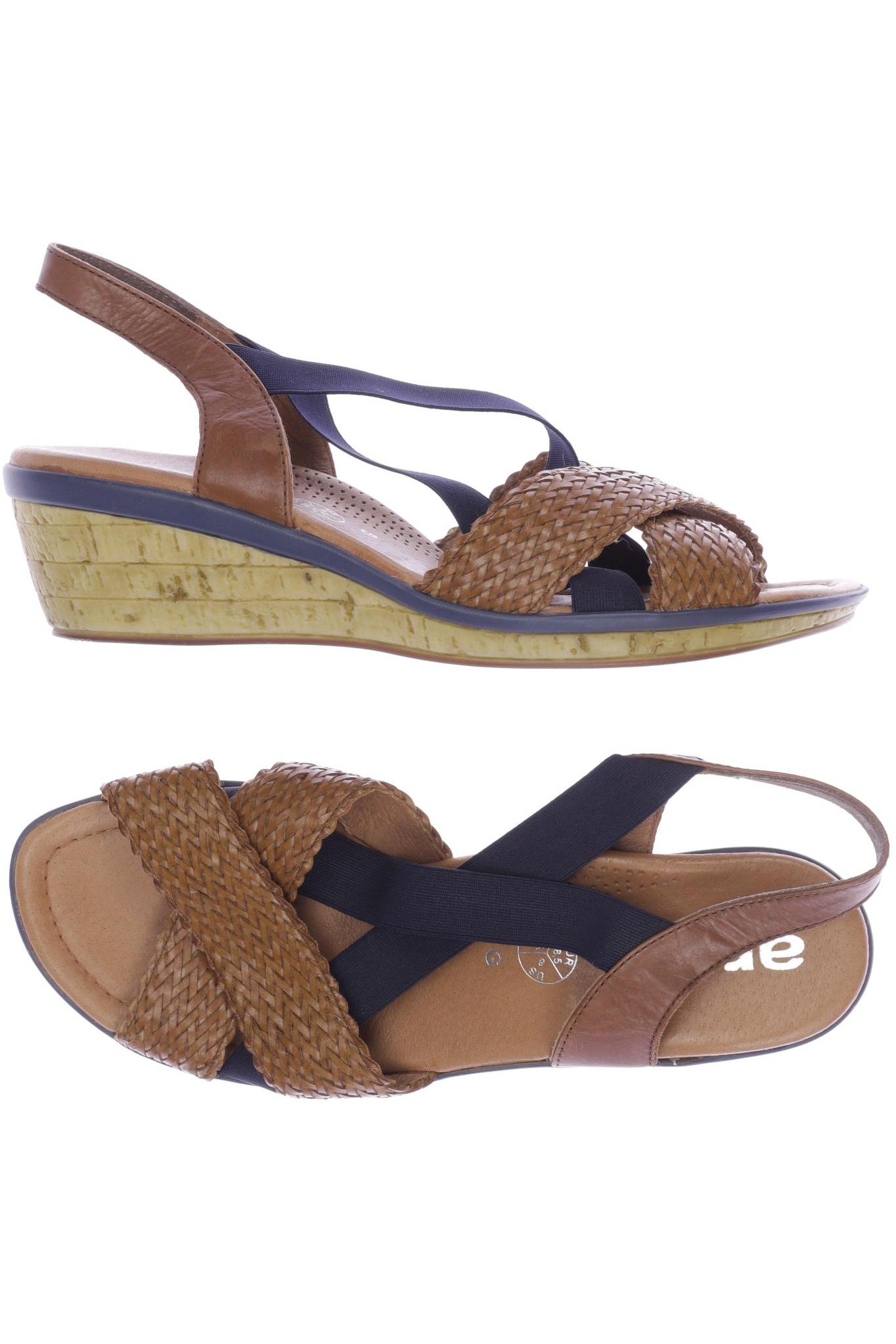 

Ara Damen Sandale, braun, Gr. 38.5