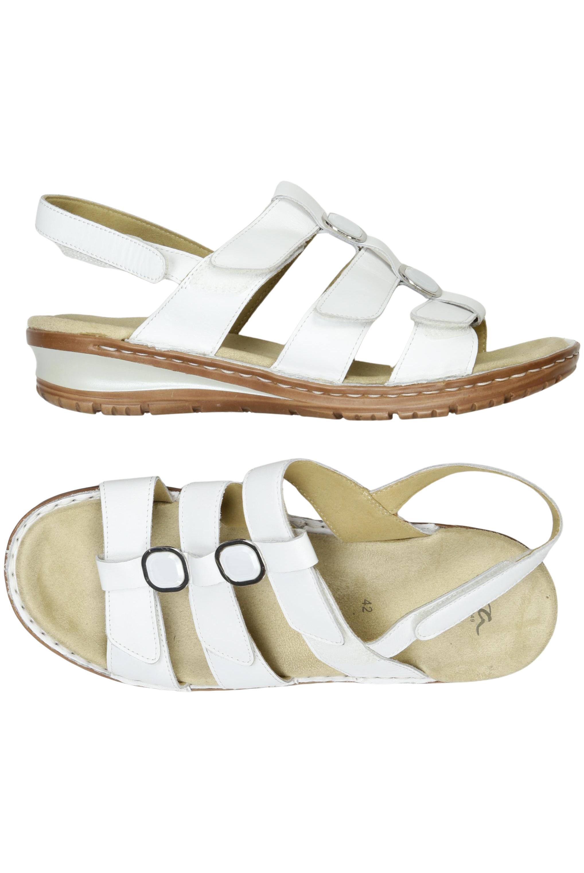 

Ara Damen Sandale, weiß, Gr. 42