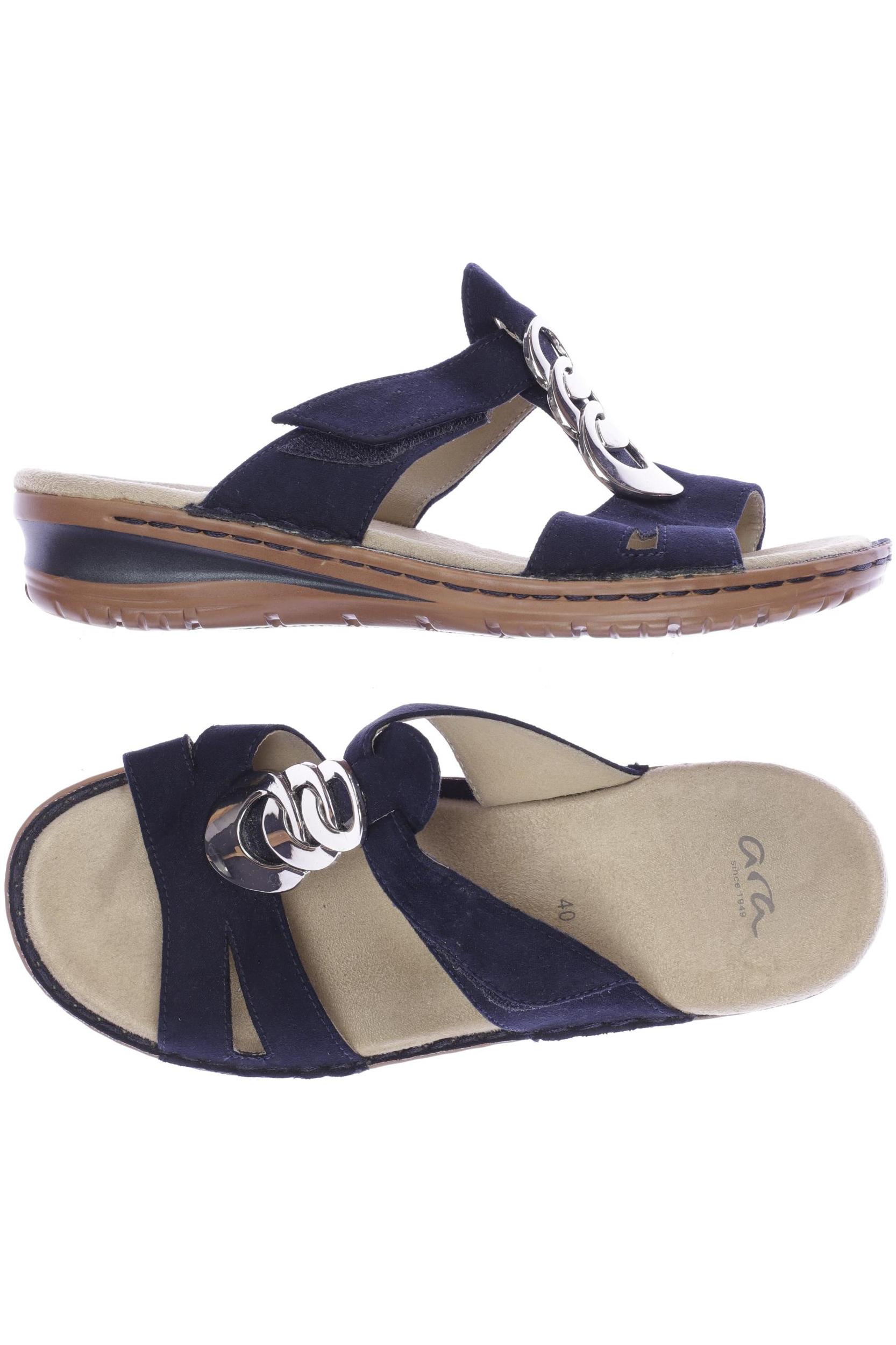 

Ara Damen Sandale, marineblau, Gr. 40