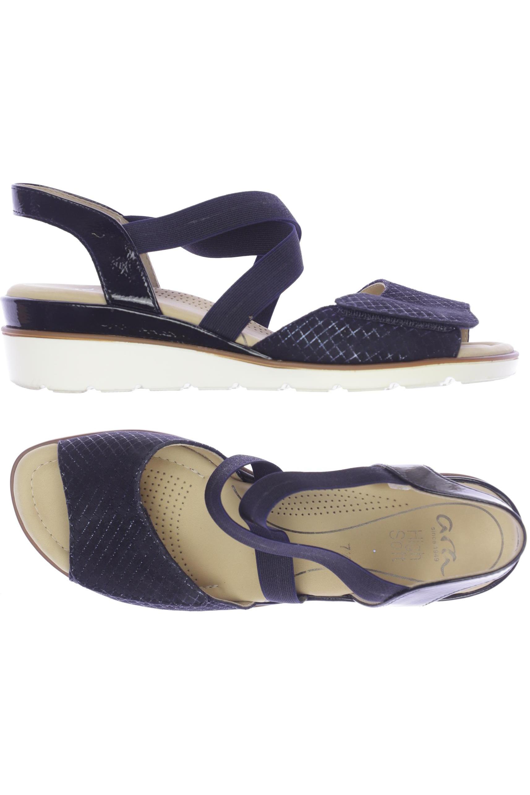 

Ara Damen Sandale, marineblau, Gr. 7.5