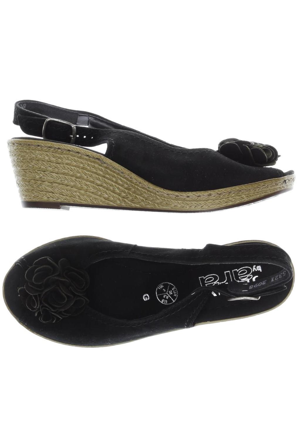 

Ara Damen Sandale, schwarz, Gr. 36