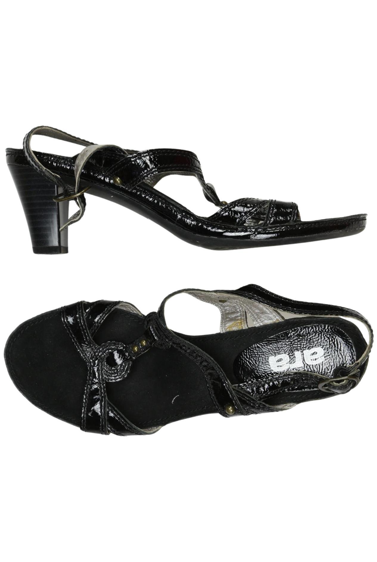 

Ara Damen Sandale, schwarz, Gr. 5