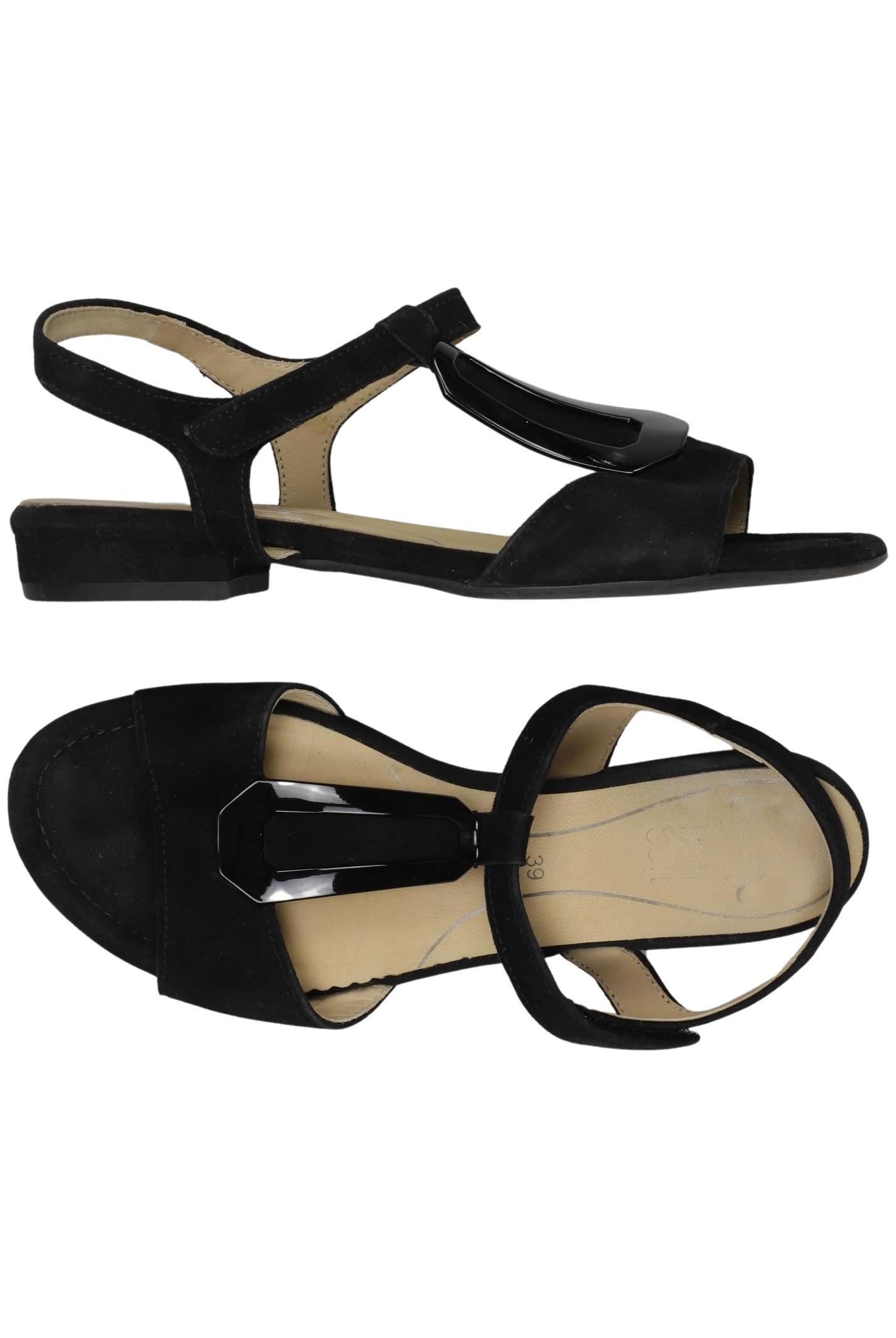 

Ara Damen Sandale, schwarz, Gr. 39