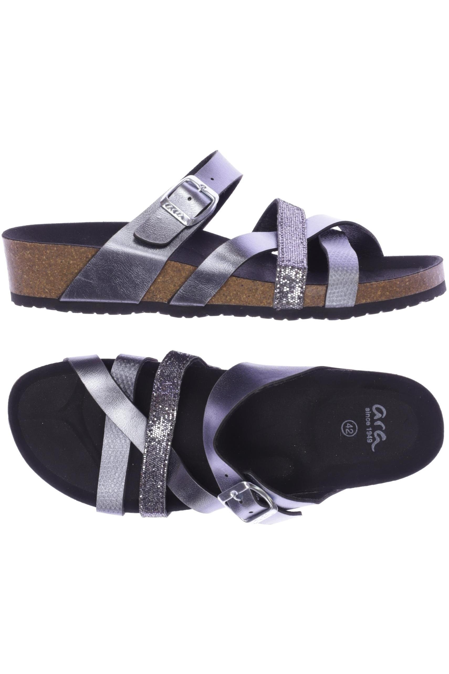 

Ara Damen Sandale, silber, Gr. 42