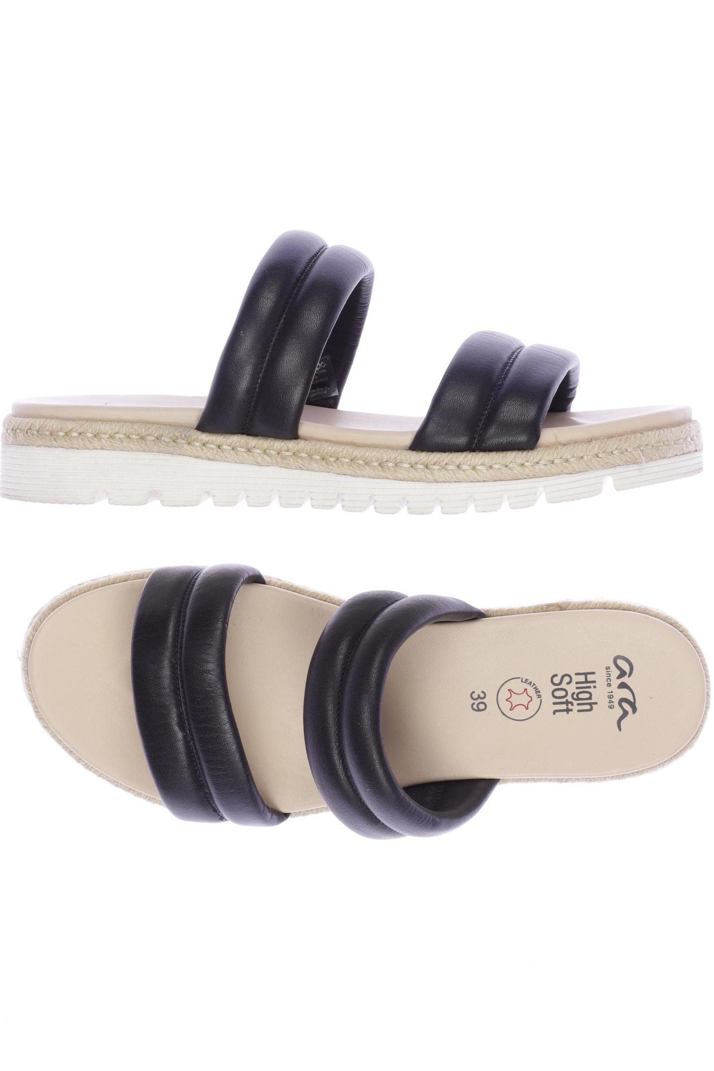 

Ara Damen Sandale, schwarz, Gr. 39