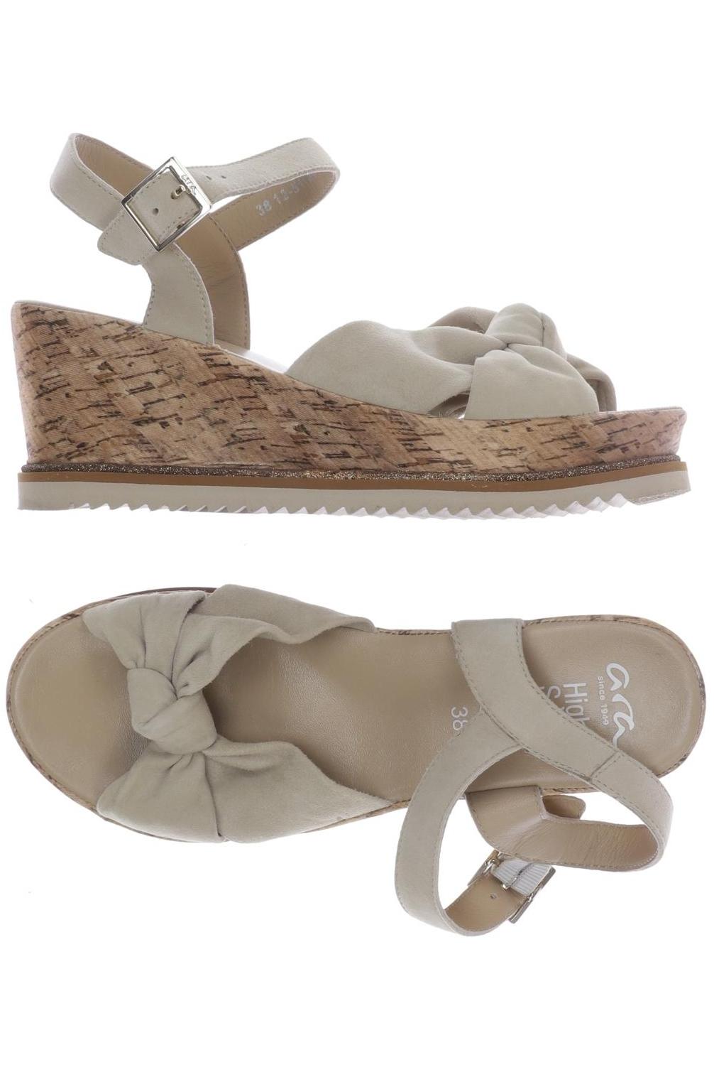

Ara Damen Sandale, beige, Gr. 38