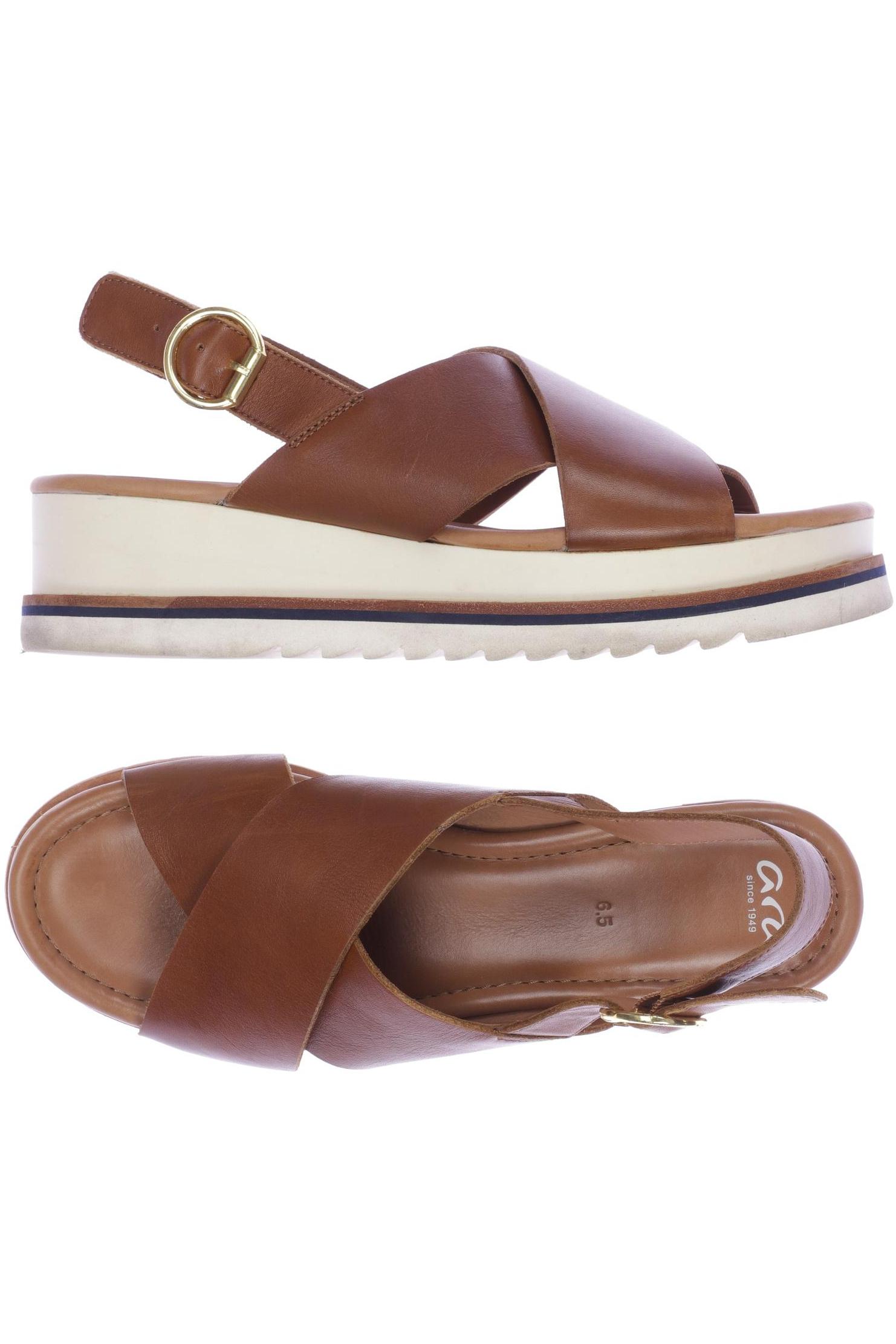 

Ara Damen Sandale, braun, Gr. 6.5