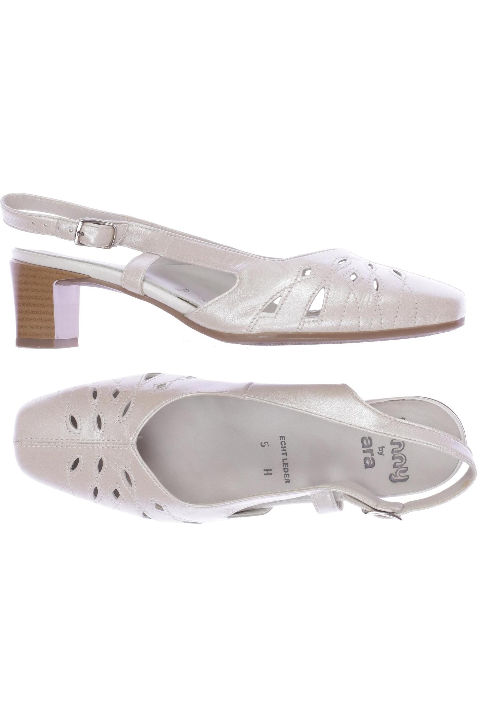 

Ara Damen Sandale, beige, Gr. 5