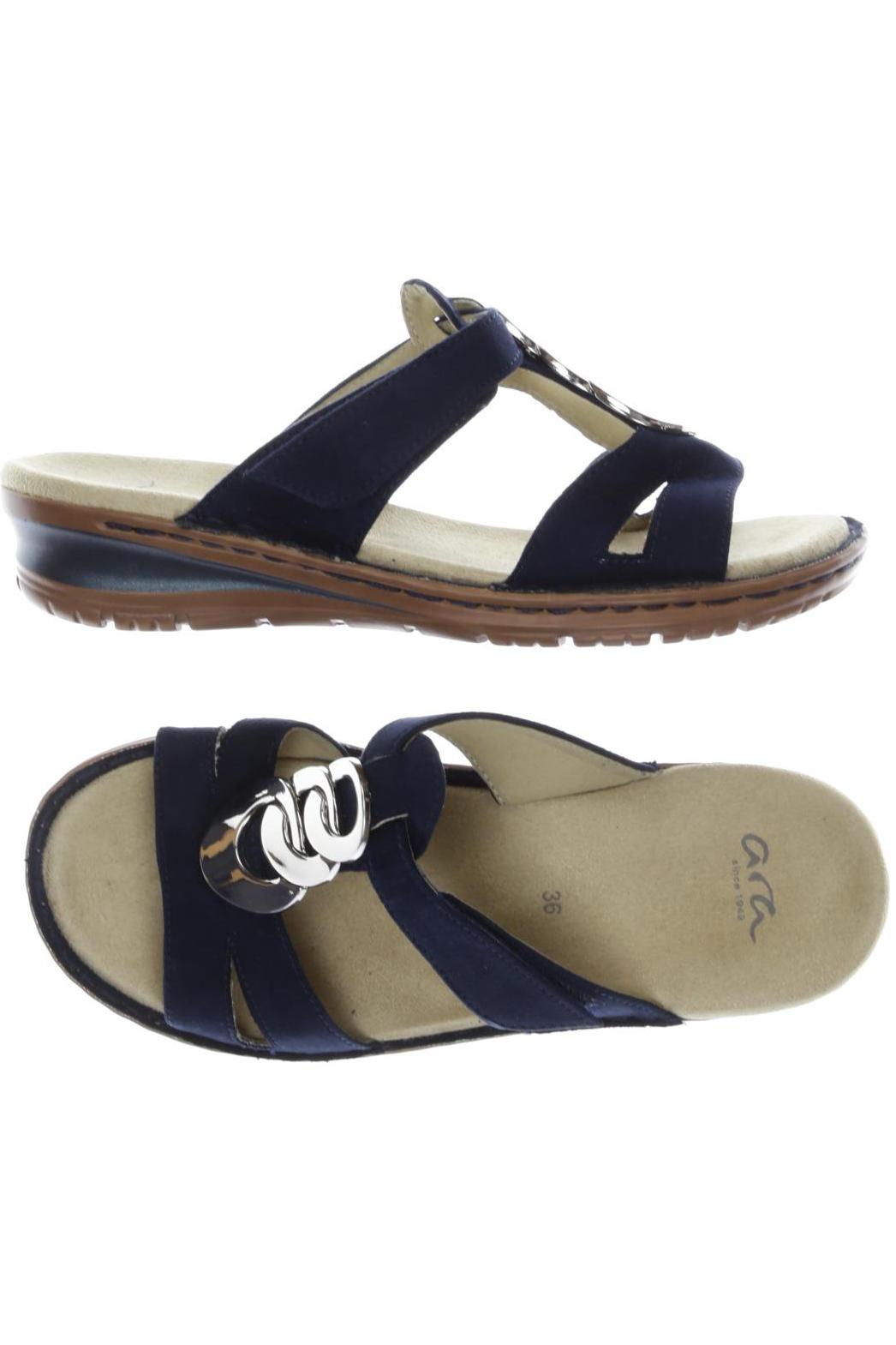 

Ara Damen Sandale, marineblau, Gr. 36