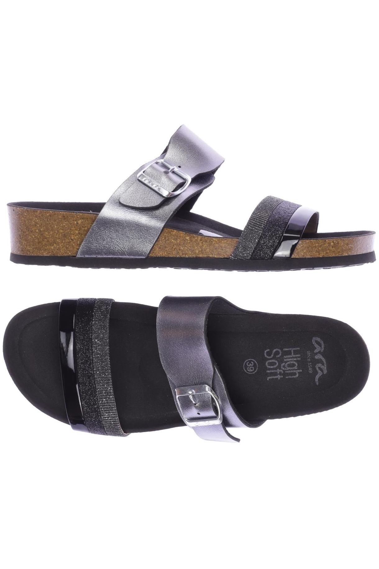 

Ara Damen Sandale, schwarz, Gr. 39