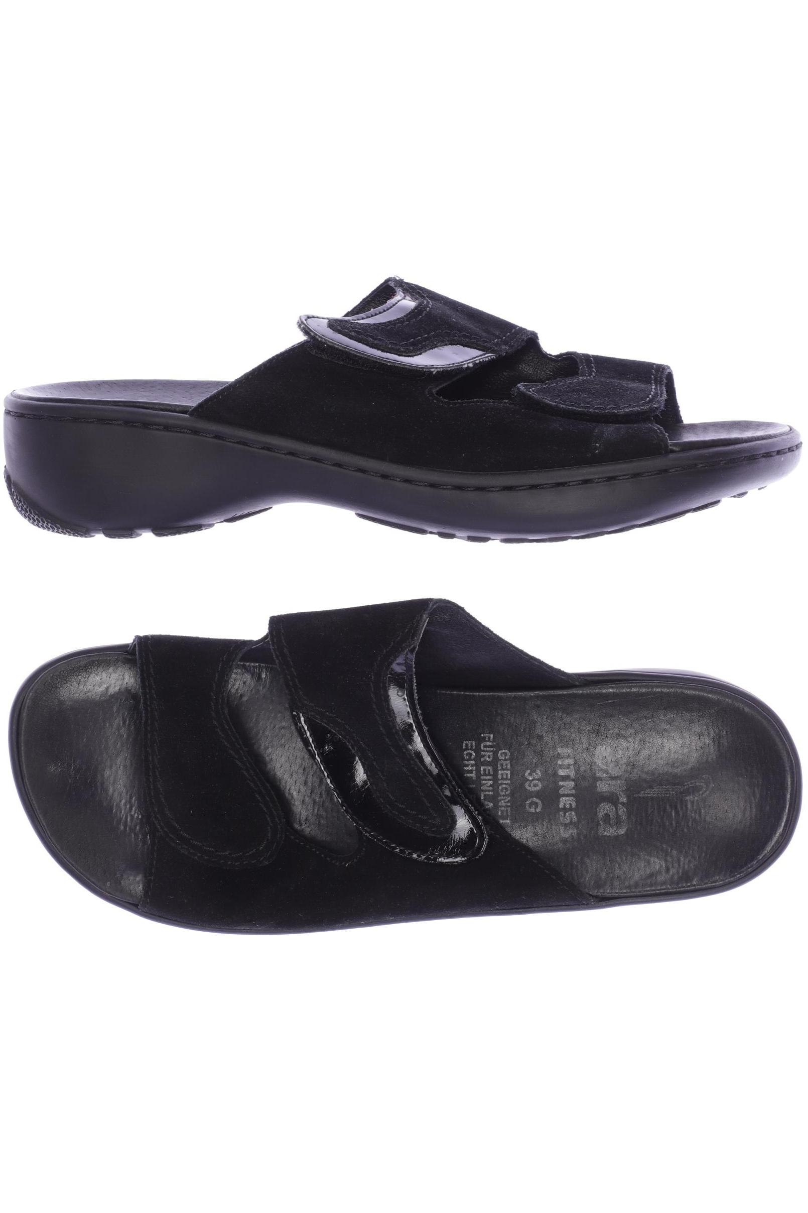 

Ara Damen Sandale, schwarz, Gr. 39
