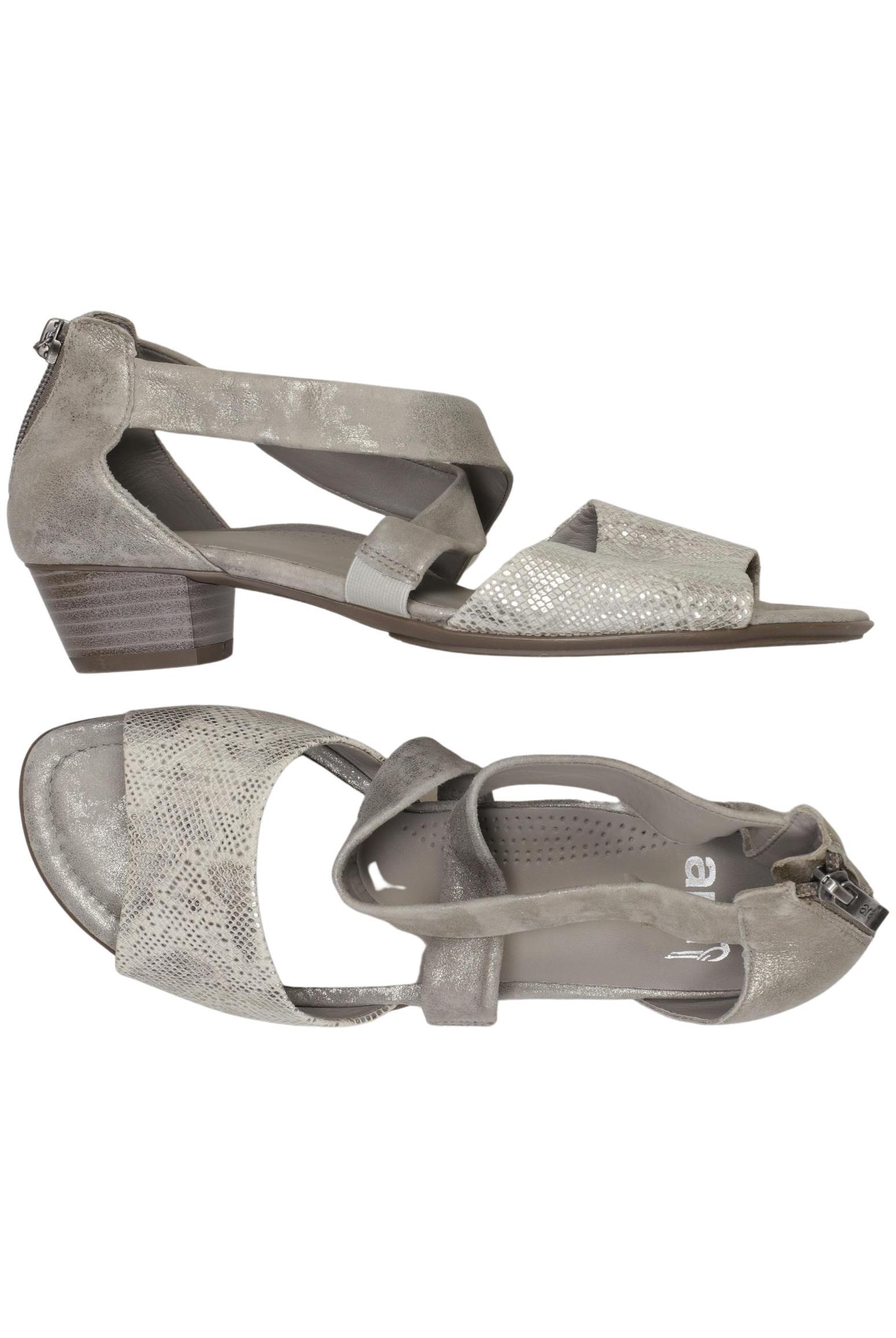 

Ara Damen Sandale, silber, Gr. 39