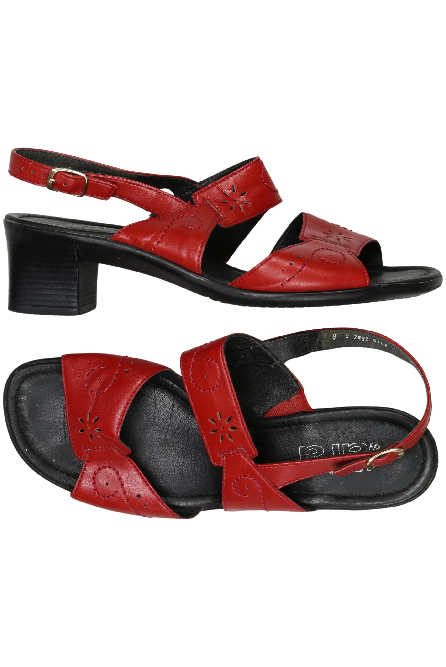 

Ara Damen Sandale, rot, Gr. 8