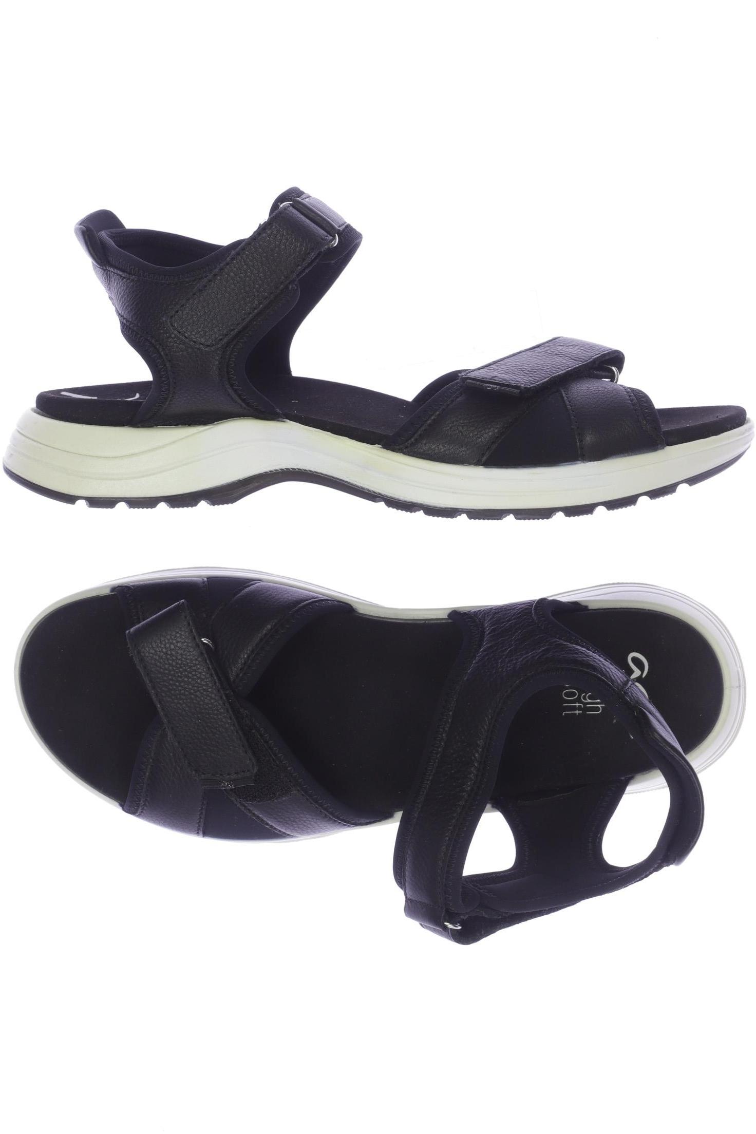 

Ara Damen Sandale, schwarz, Gr. 40