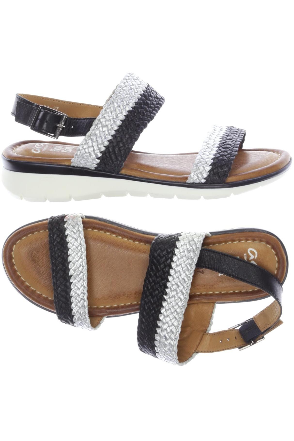 

Ara Damen Sandale, schwarz, Gr. 37