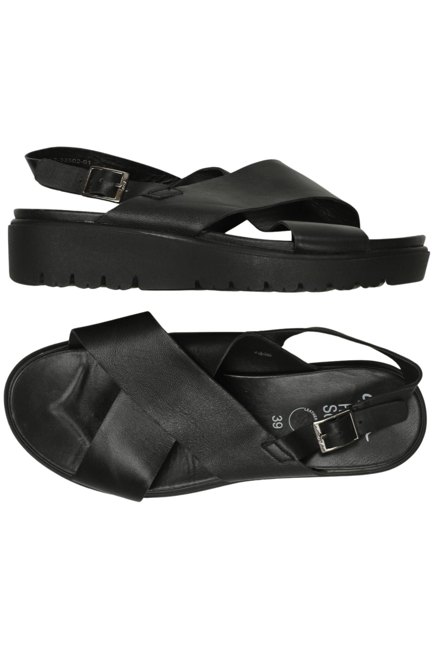 

Ara Damen Sandale, schwarz, Gr. 39