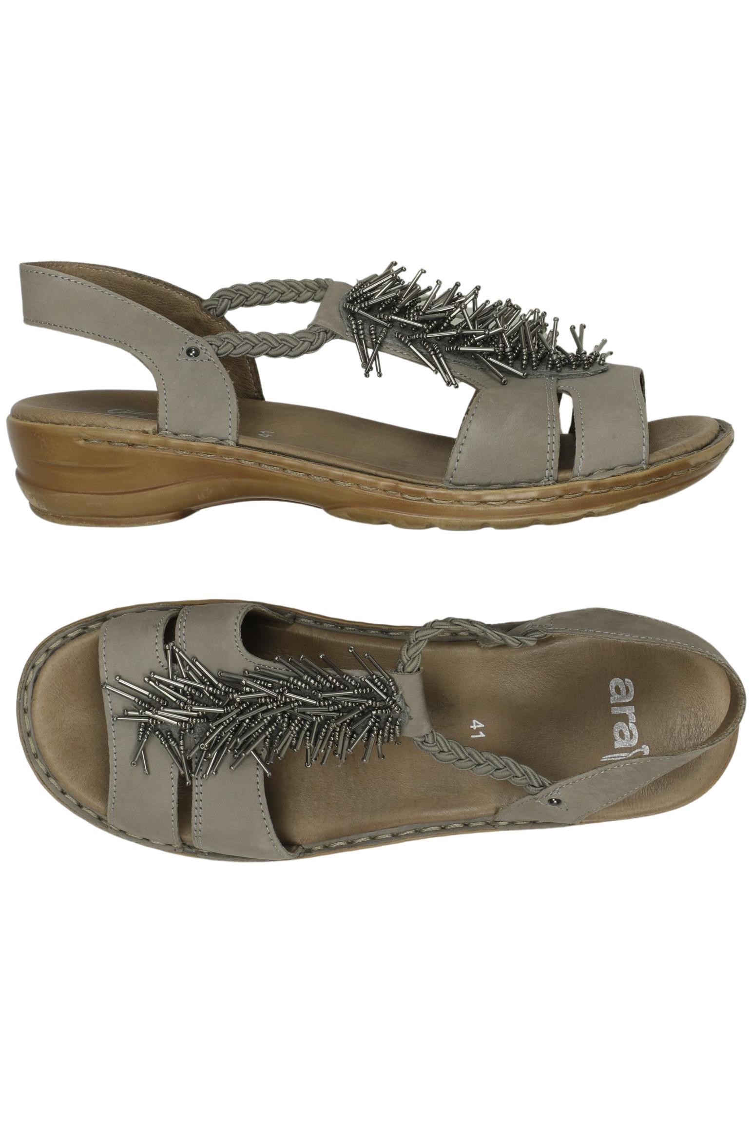 

Ara Damen Sandale, grau, Gr. 41