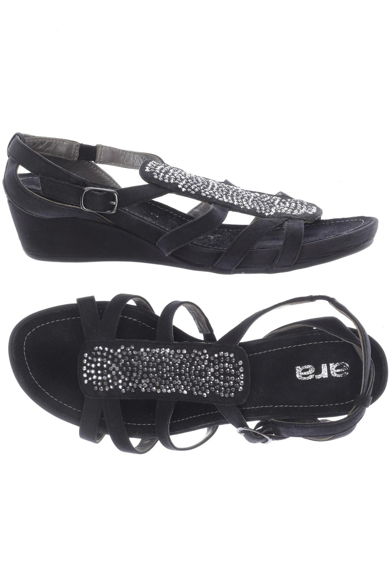 

Ara Damen Sandale, schwarz, Gr. 5.5