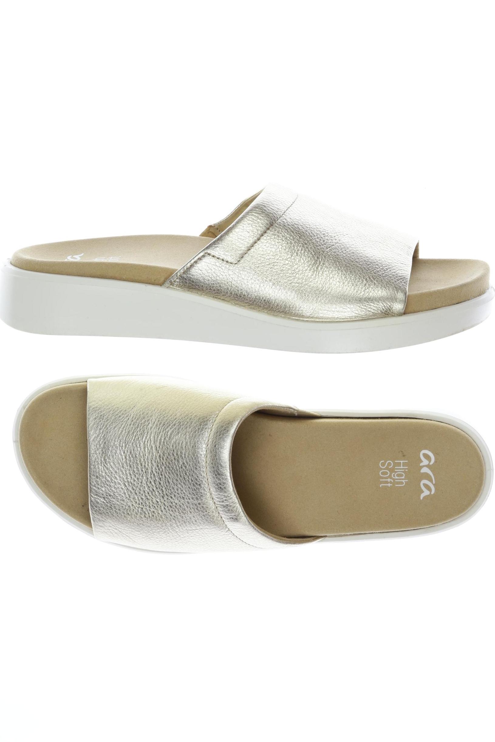 

Ara Damen Sandale, gold, Gr. 42