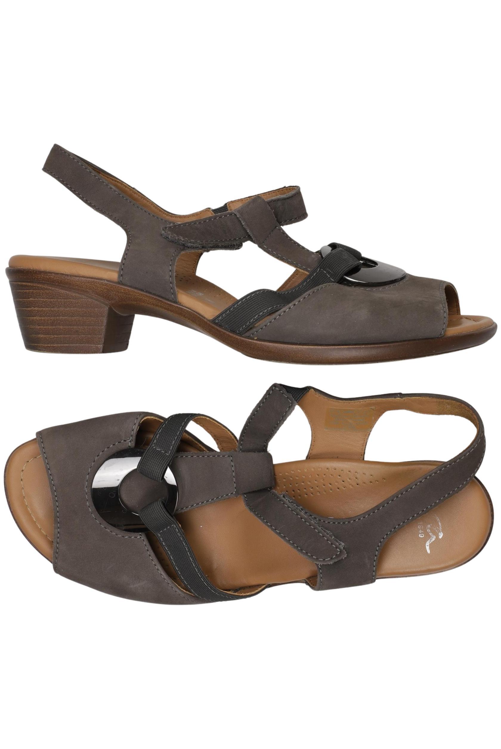 

Ara Damen Sandale, grau, Gr. 38