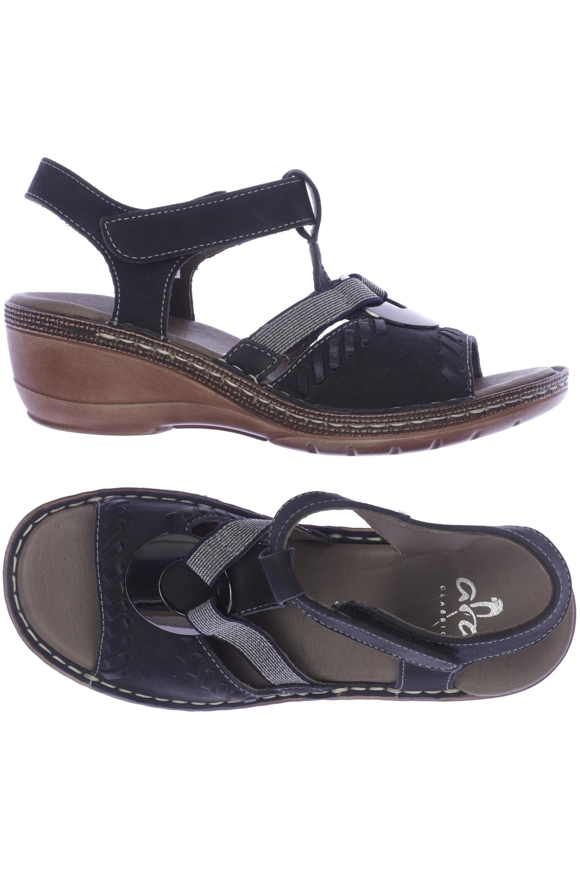 

Ara Damen Sandale, schwarz, Gr. 35