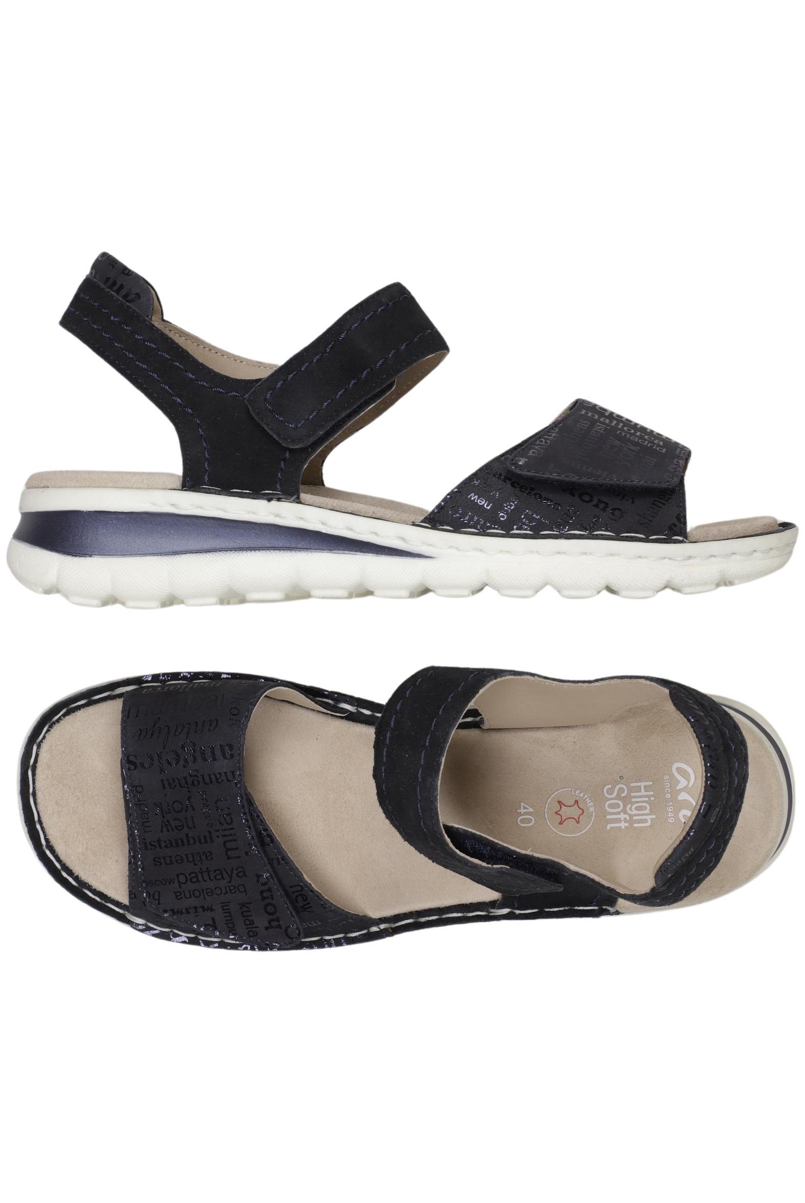 

Ara Damen Sandale, marineblau, Gr. 40