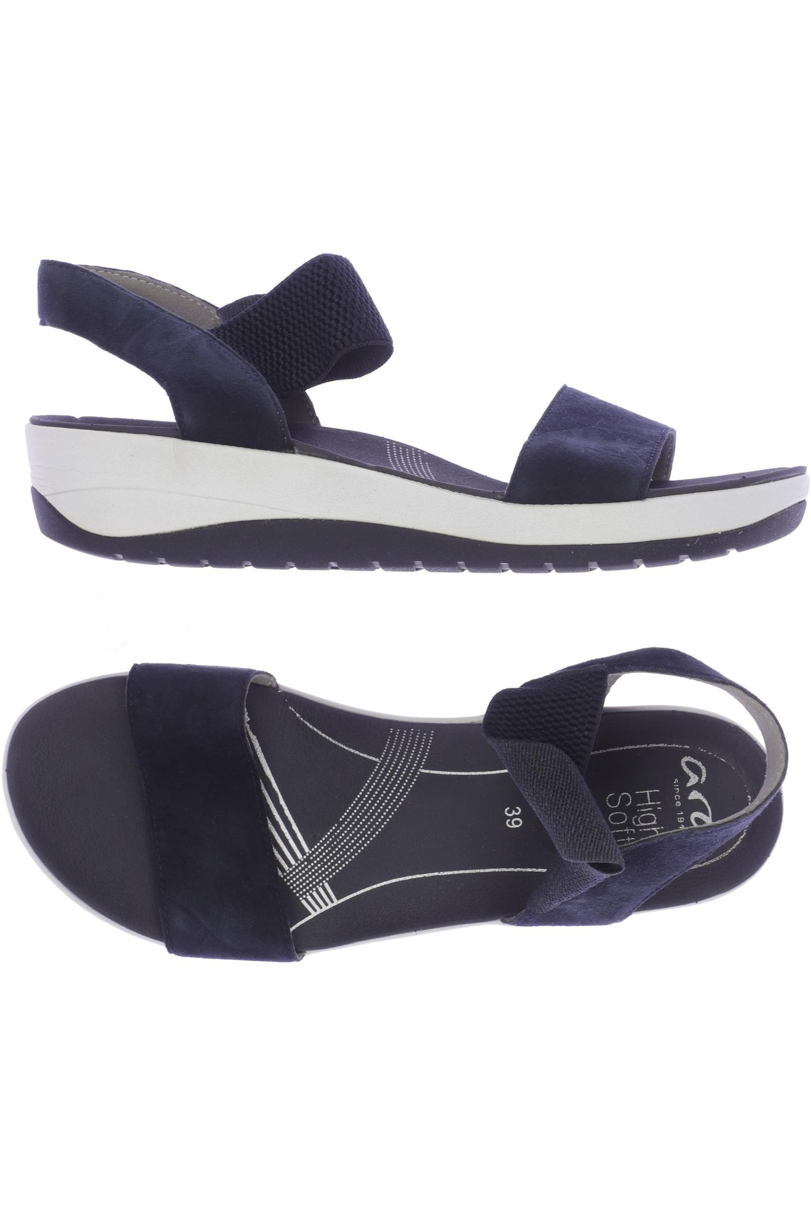 

Ara Damen Sandale, marineblau, Gr. 39